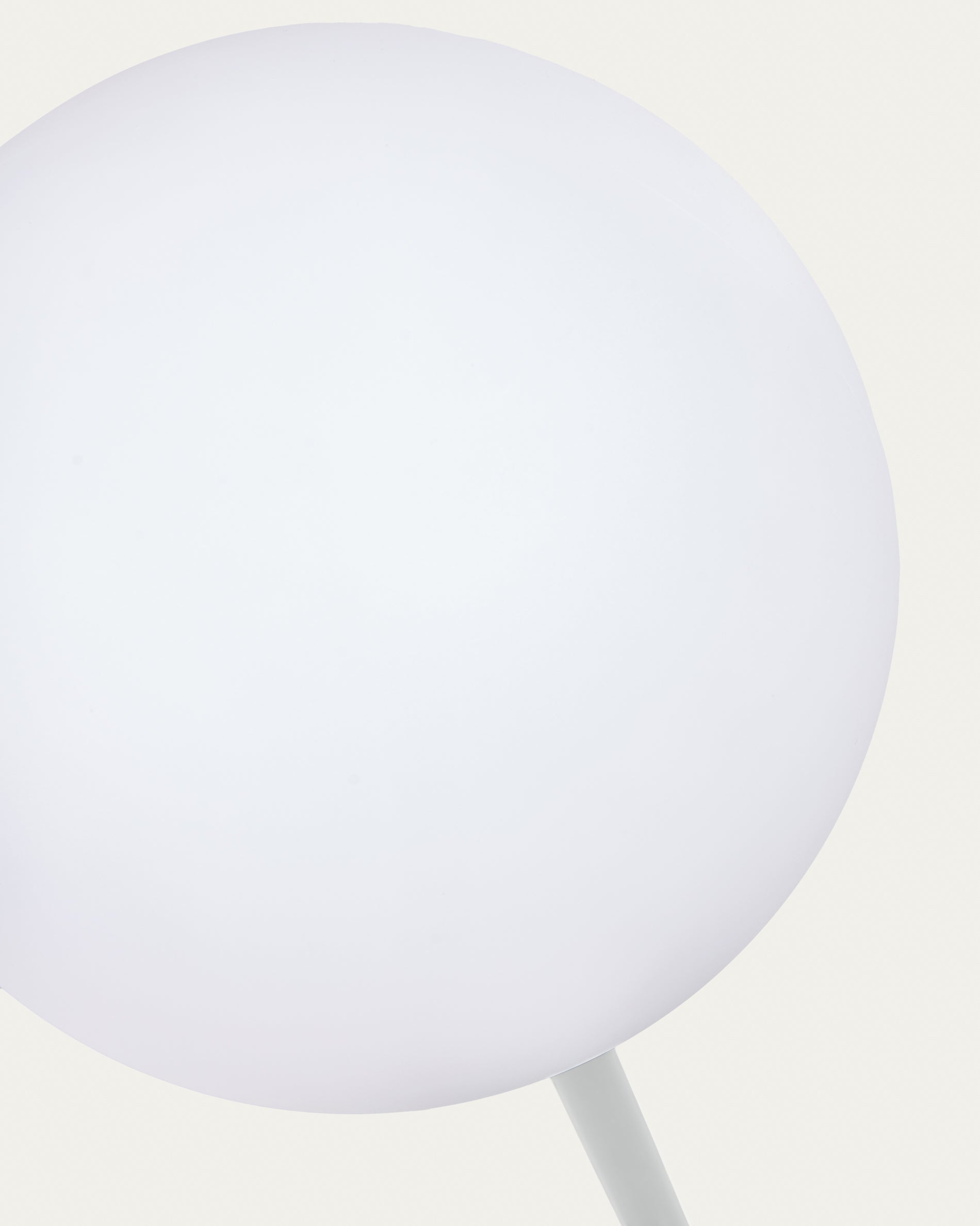 Dinesh outdoor solar floor lamp in grey steel 120 cm - Detail
