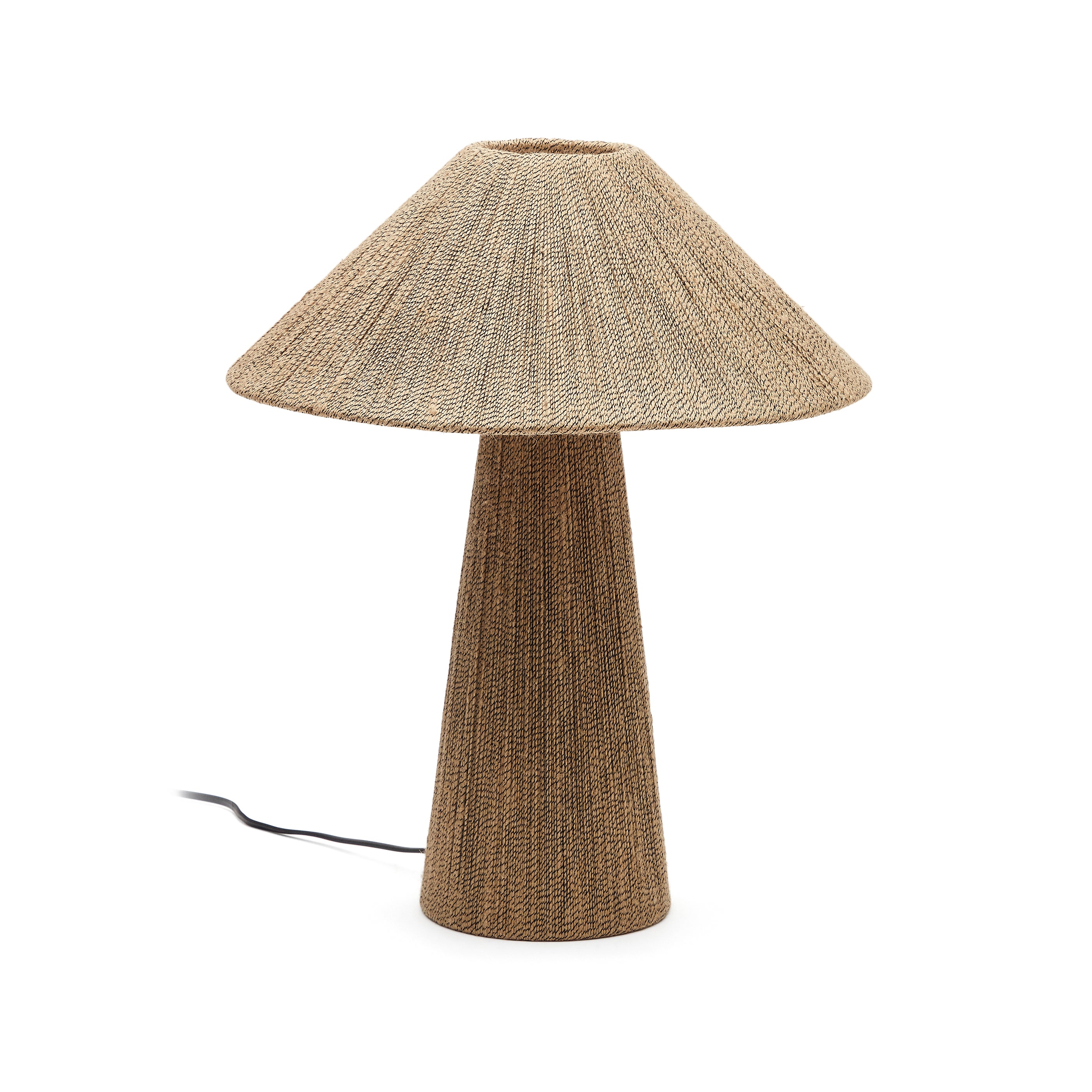 Renee table lamp in natural jute - Product Image