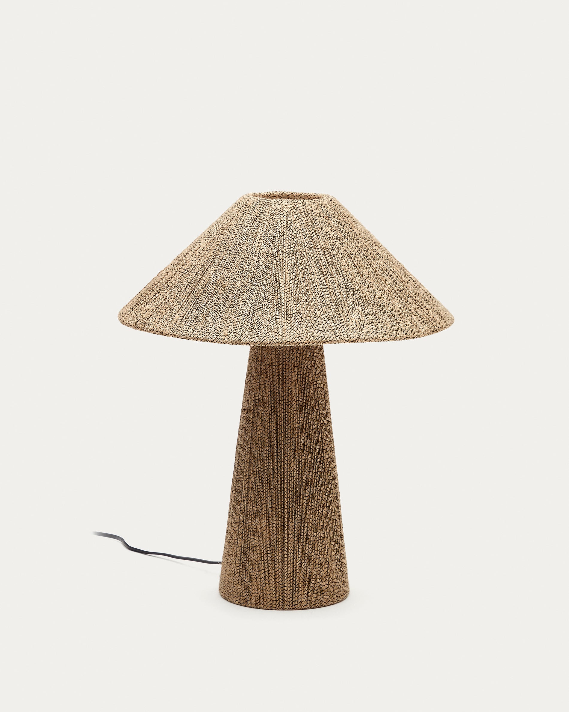 Renee table lamp in natural jute - Product View