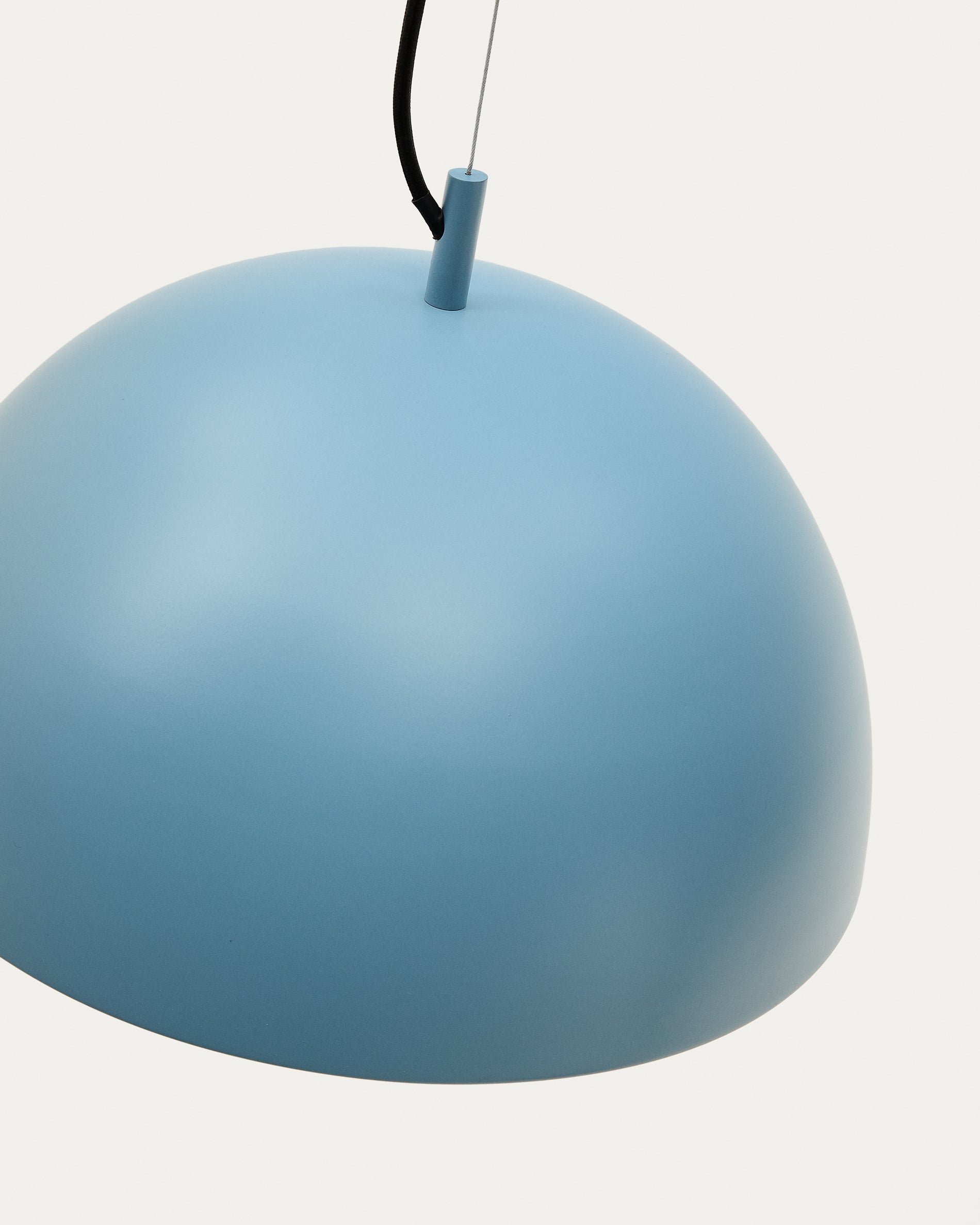 Catlar metal ceiling lamp in a blue painted finish Ø 40 cm - Detail