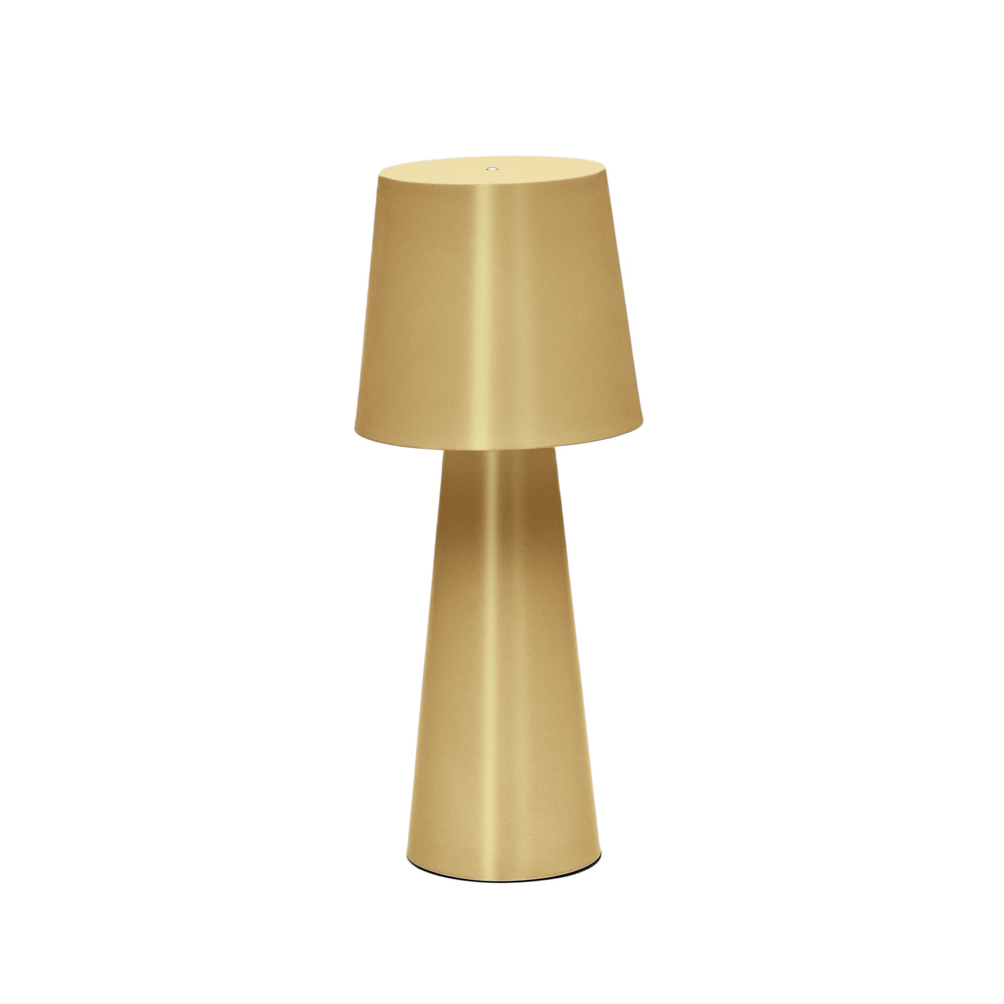 Arenys large metal table lamp in a gold painted finish - Product Image