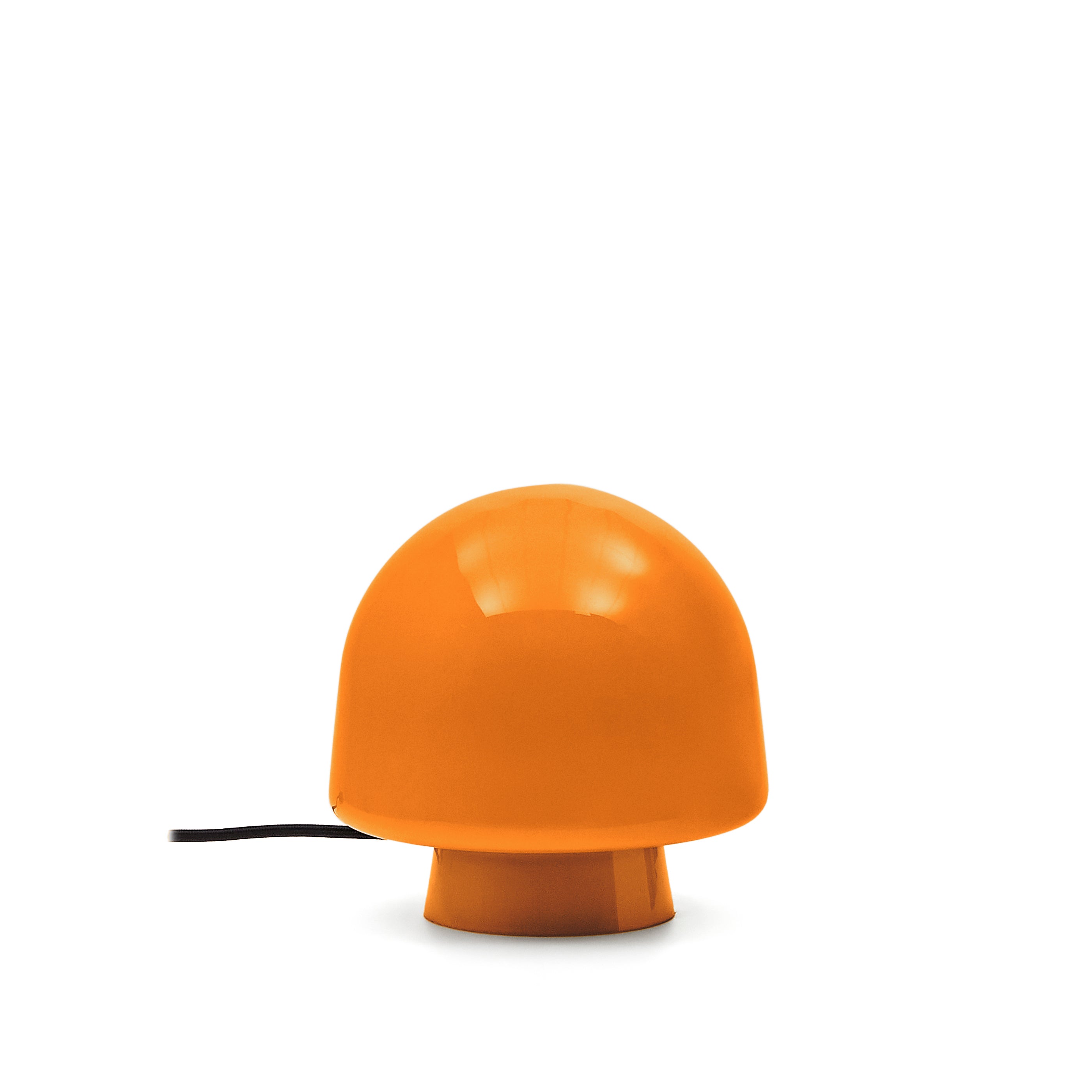 Reig orange glass table lamp - Product Image