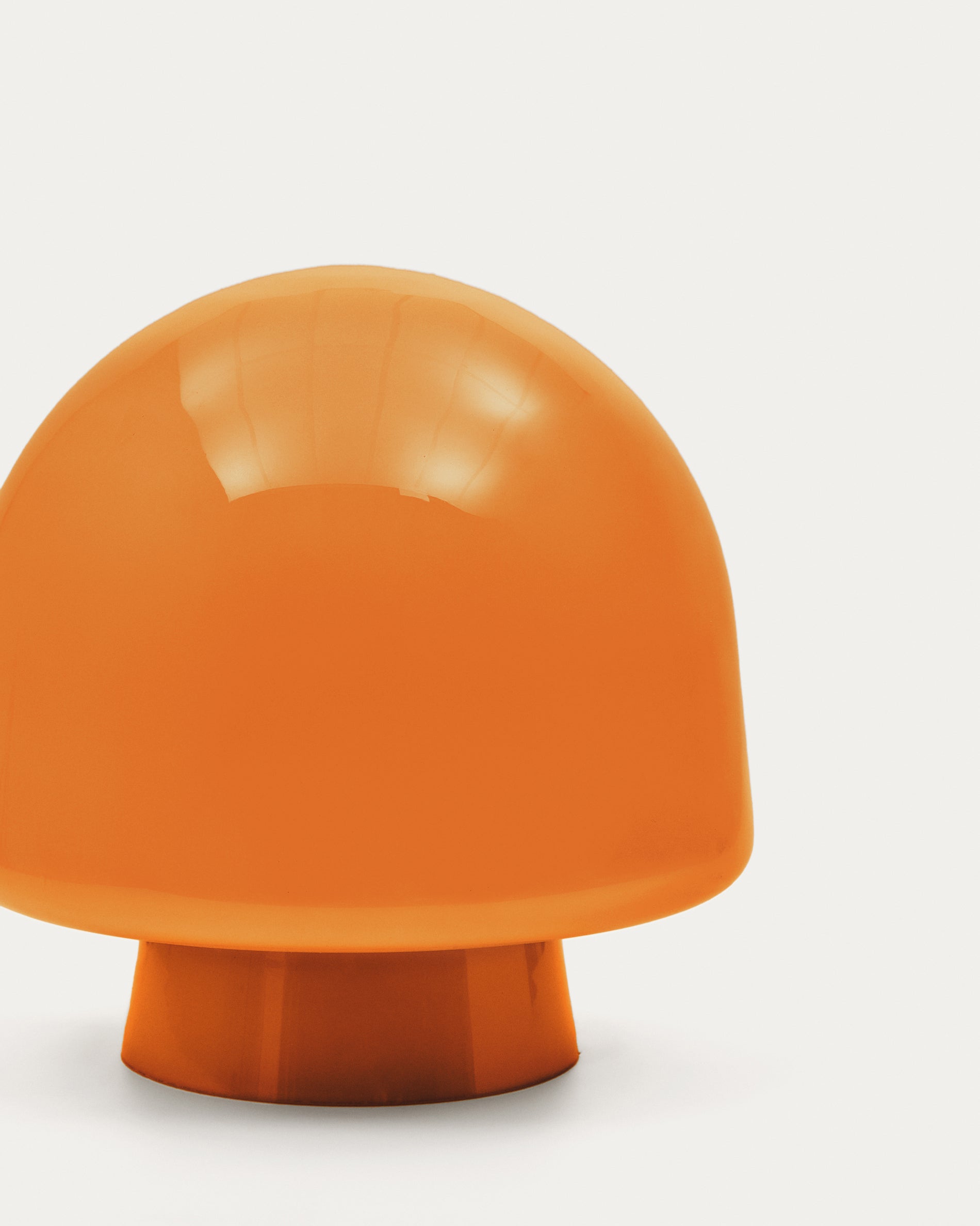 Reig orange glass table lamp - Detail