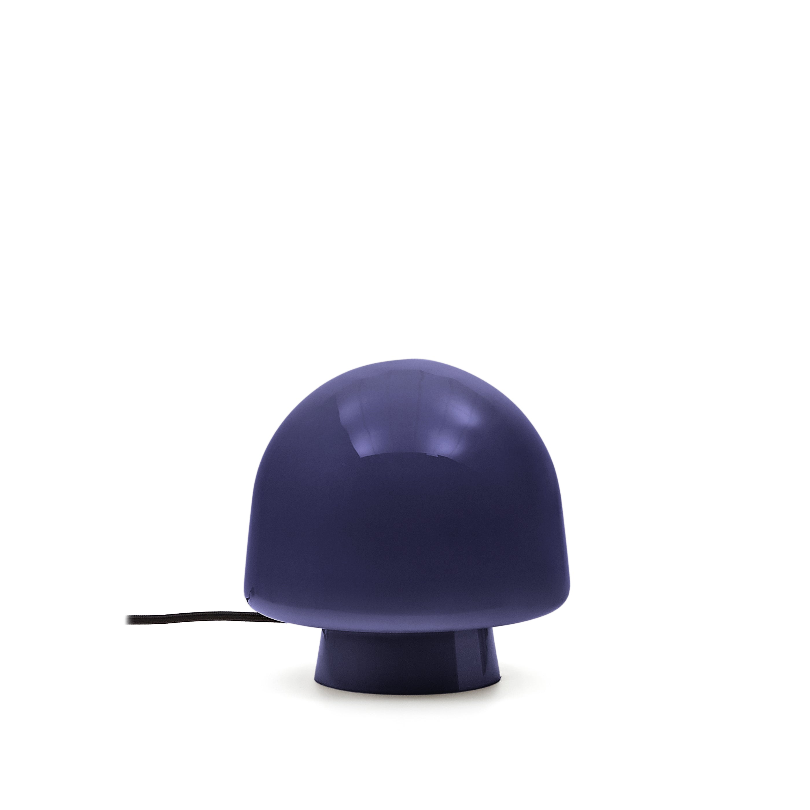 Reig blue glass table lamp - Product Image