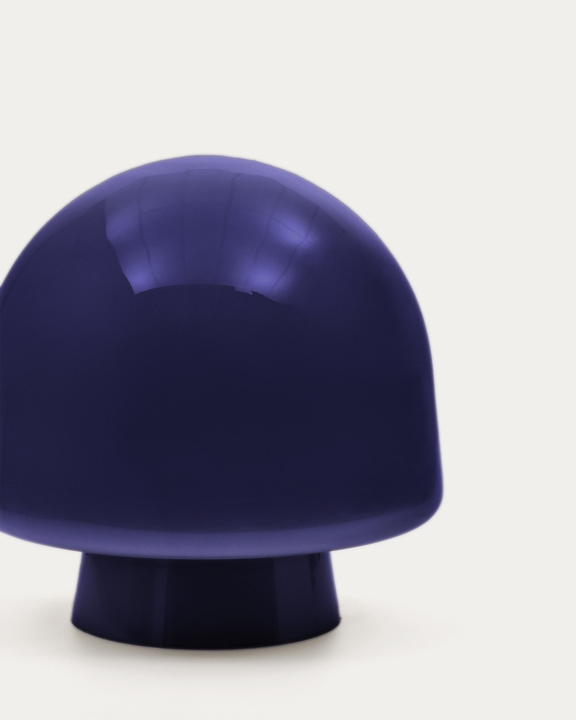Reig blue glass table lamp - Detail