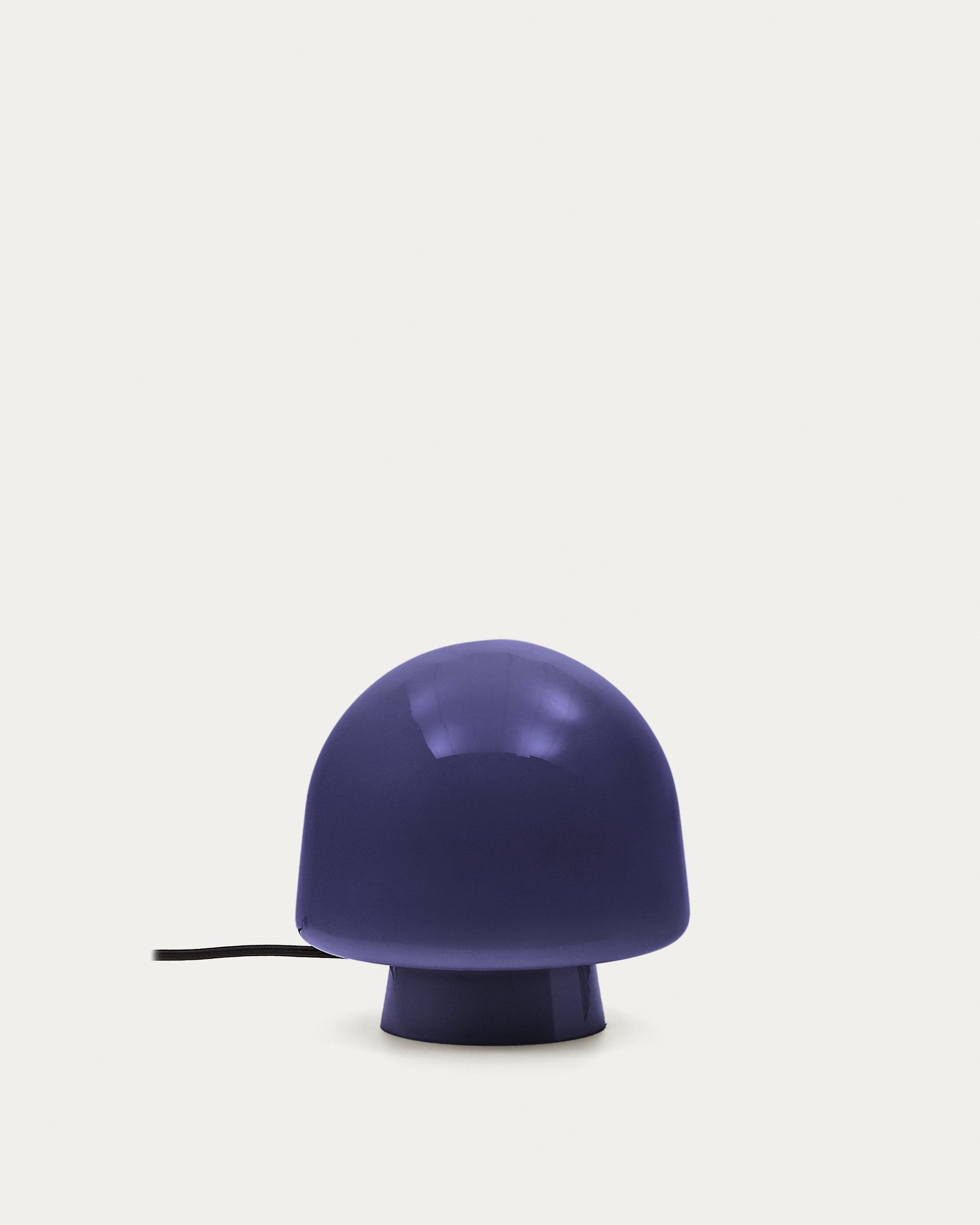 Reig blue glass table lamp - Product View
