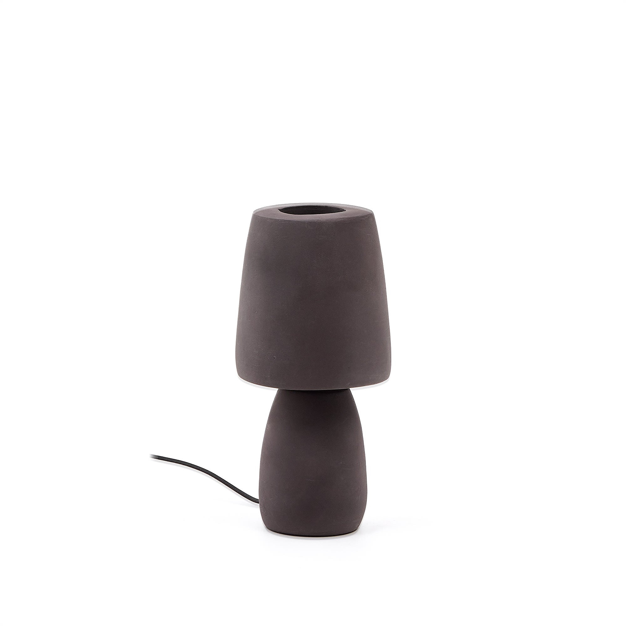 Tandy brown terracotta table lamp