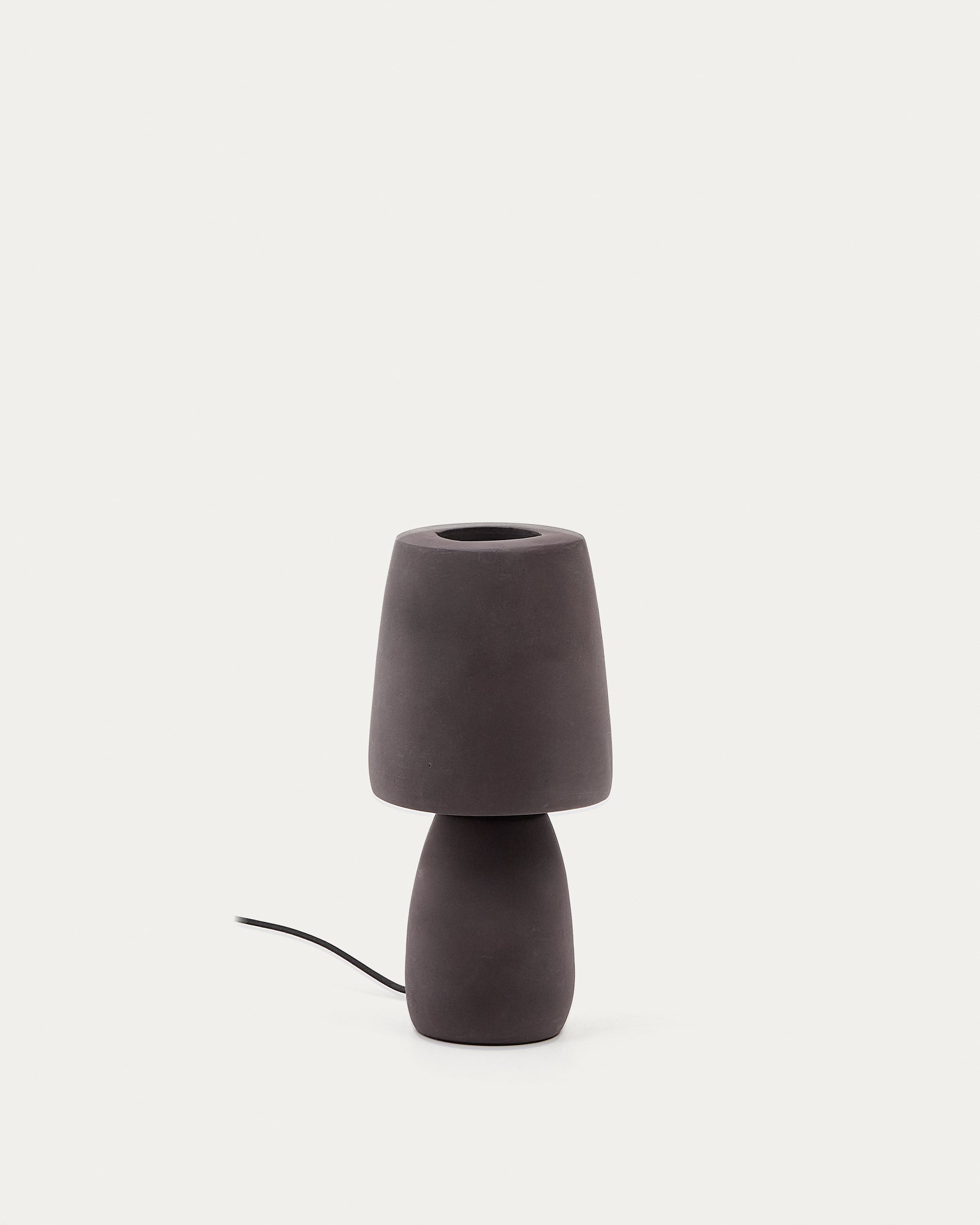 Tandy brown terracotta table lamp - Product View