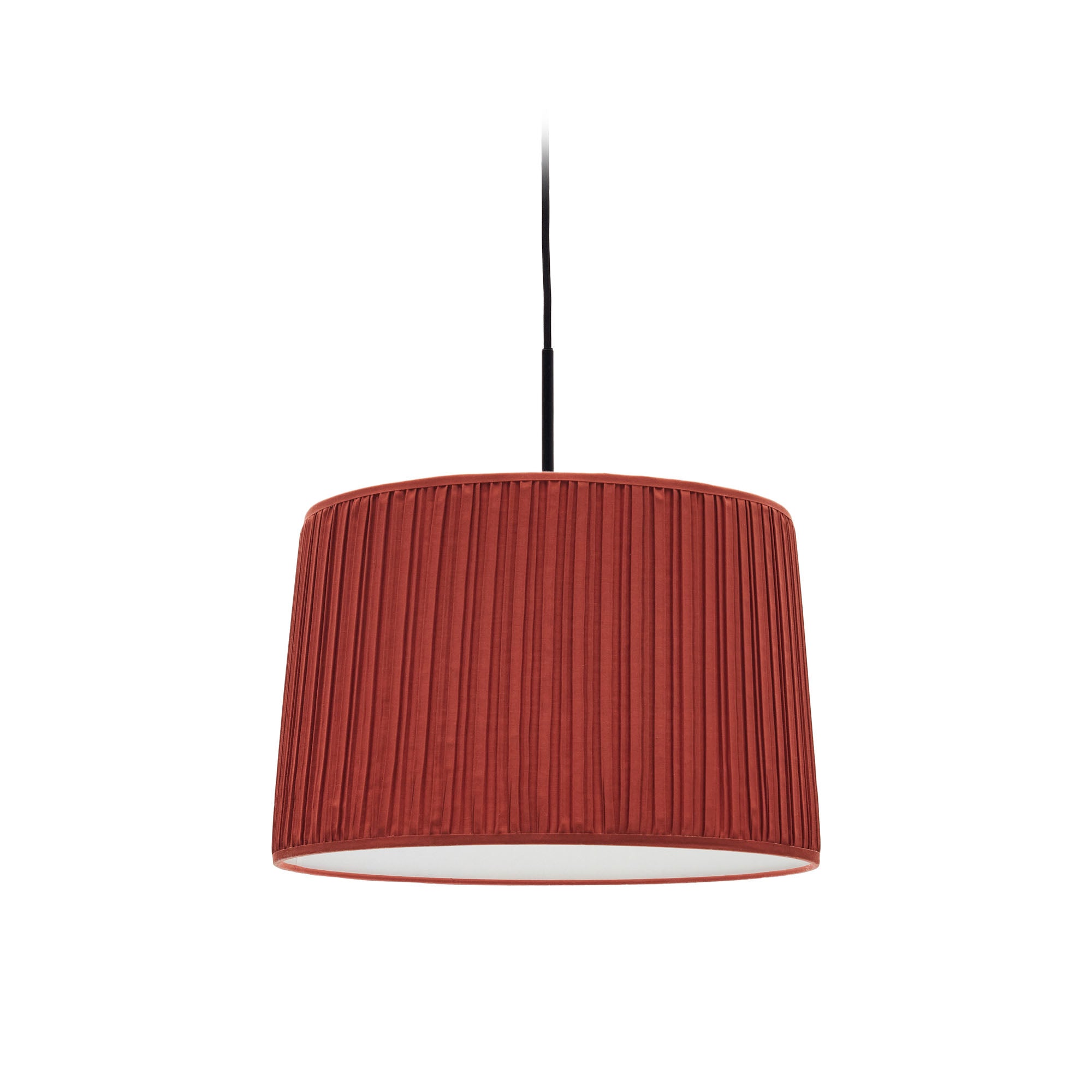 Guash ceiling lamp shade in terracotta, Ø 40 cm - Product Image