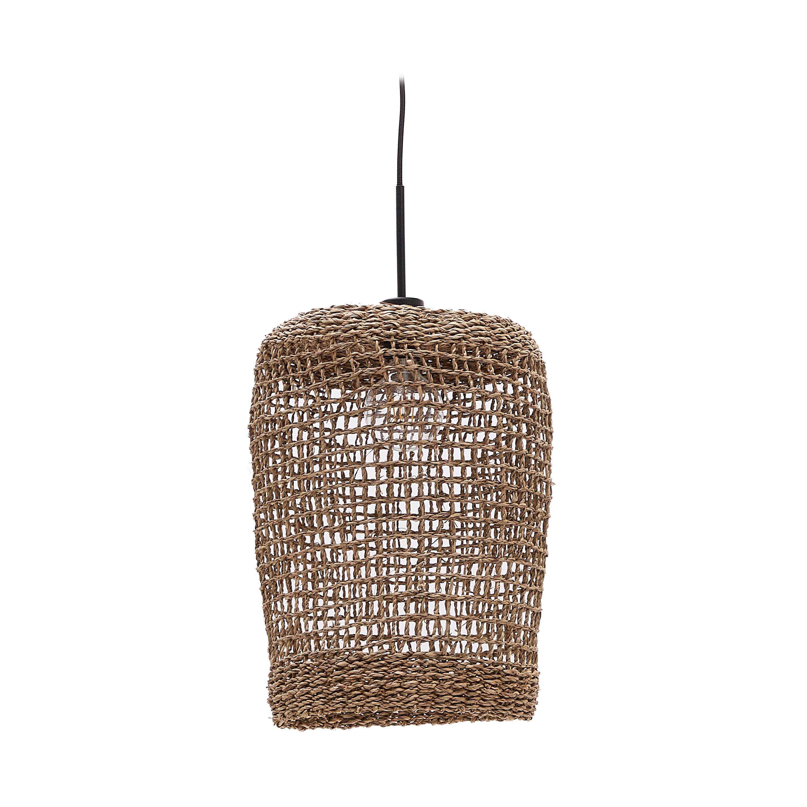 Laiar rattan ceiling lamp shade in a natural finish Ø27 cm - Product Image