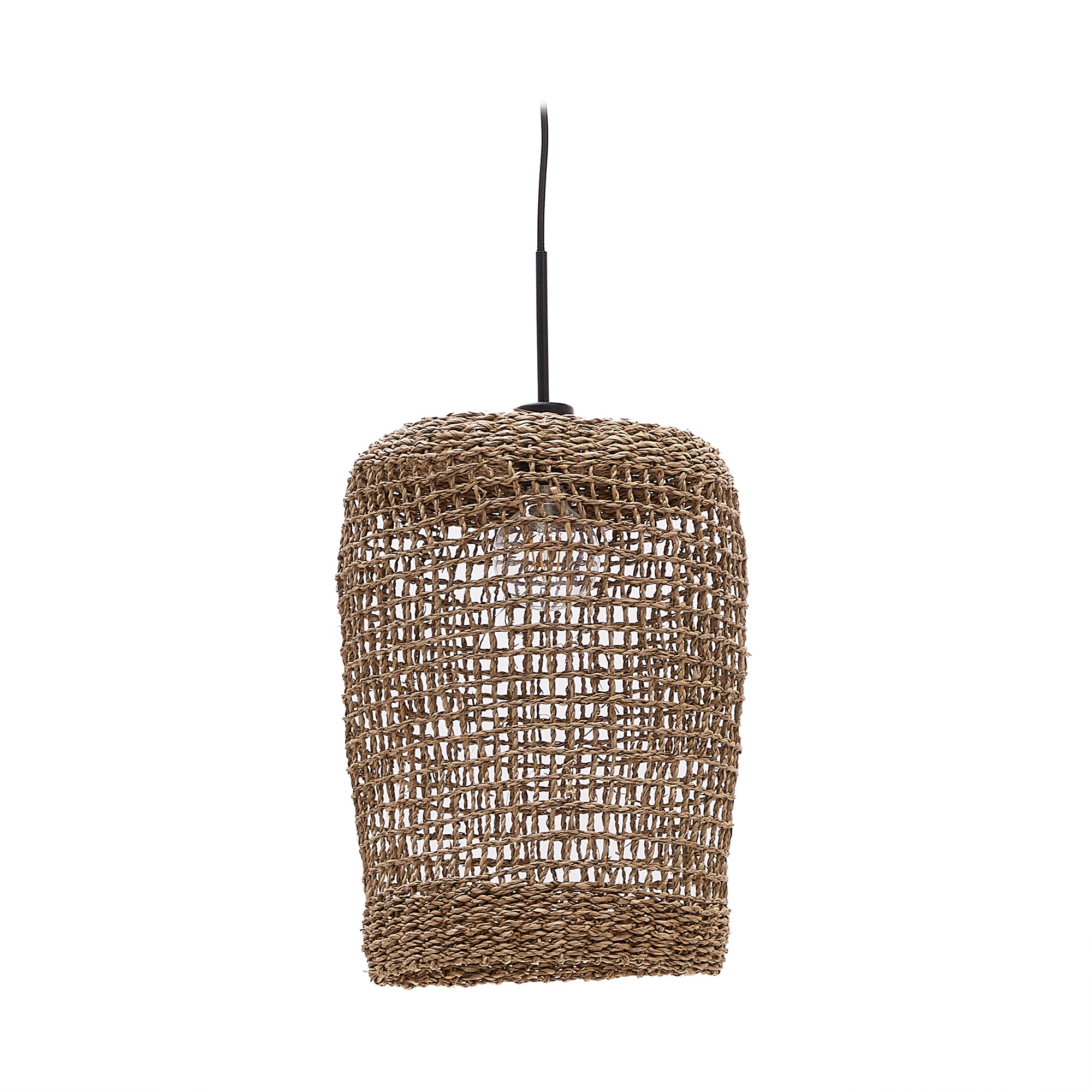 Laiar rattan ceiling lamp shade in a natural finish Ø27 cm - Product Image