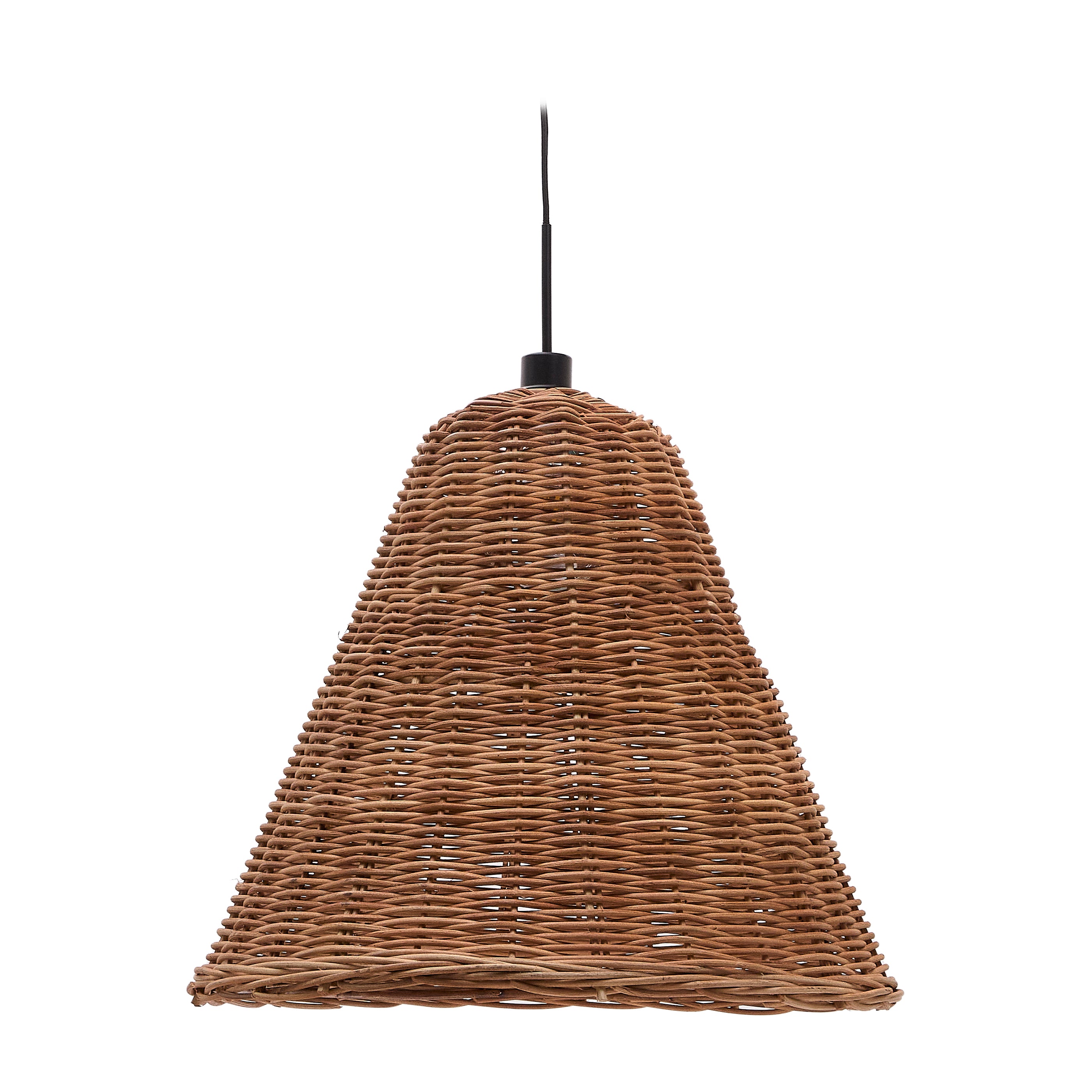Calvia rattan ceiling lamp shade in a natural finish Ø 60 cm - Product Image