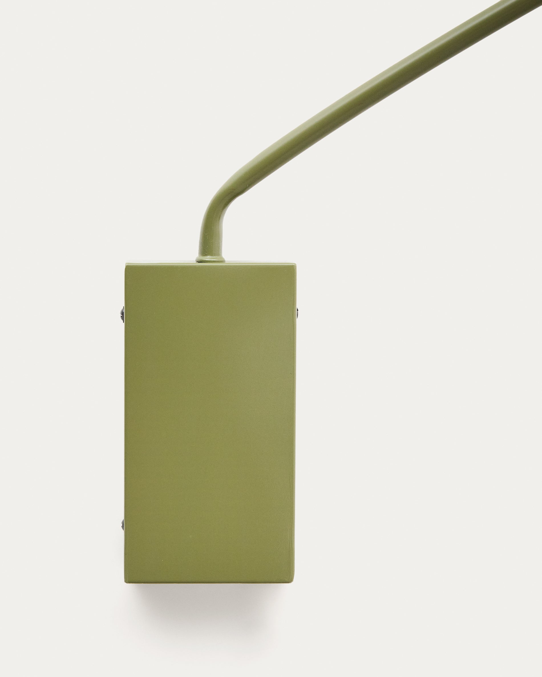 Kally wall lamp in a green painted finish - Detail