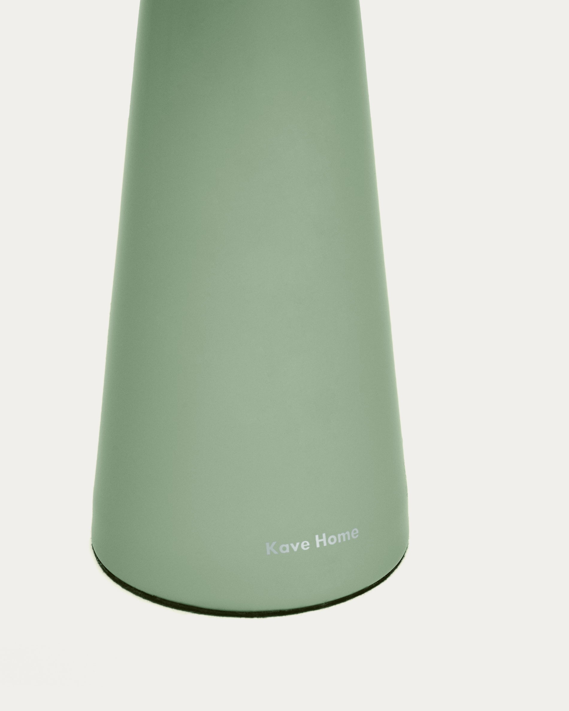 Arenys small outdoor metal table lamp in a turquoise painted finish - Detail