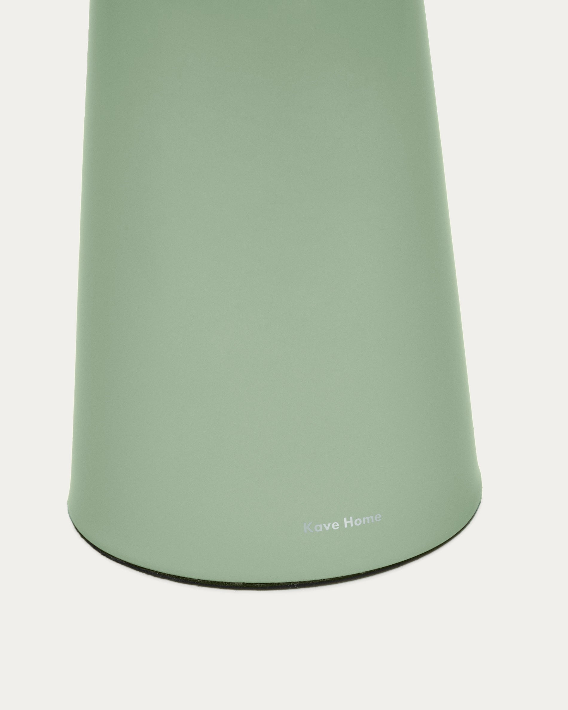 Arenys large outdoor metal table lamp in a turquoise painted finish - Detail