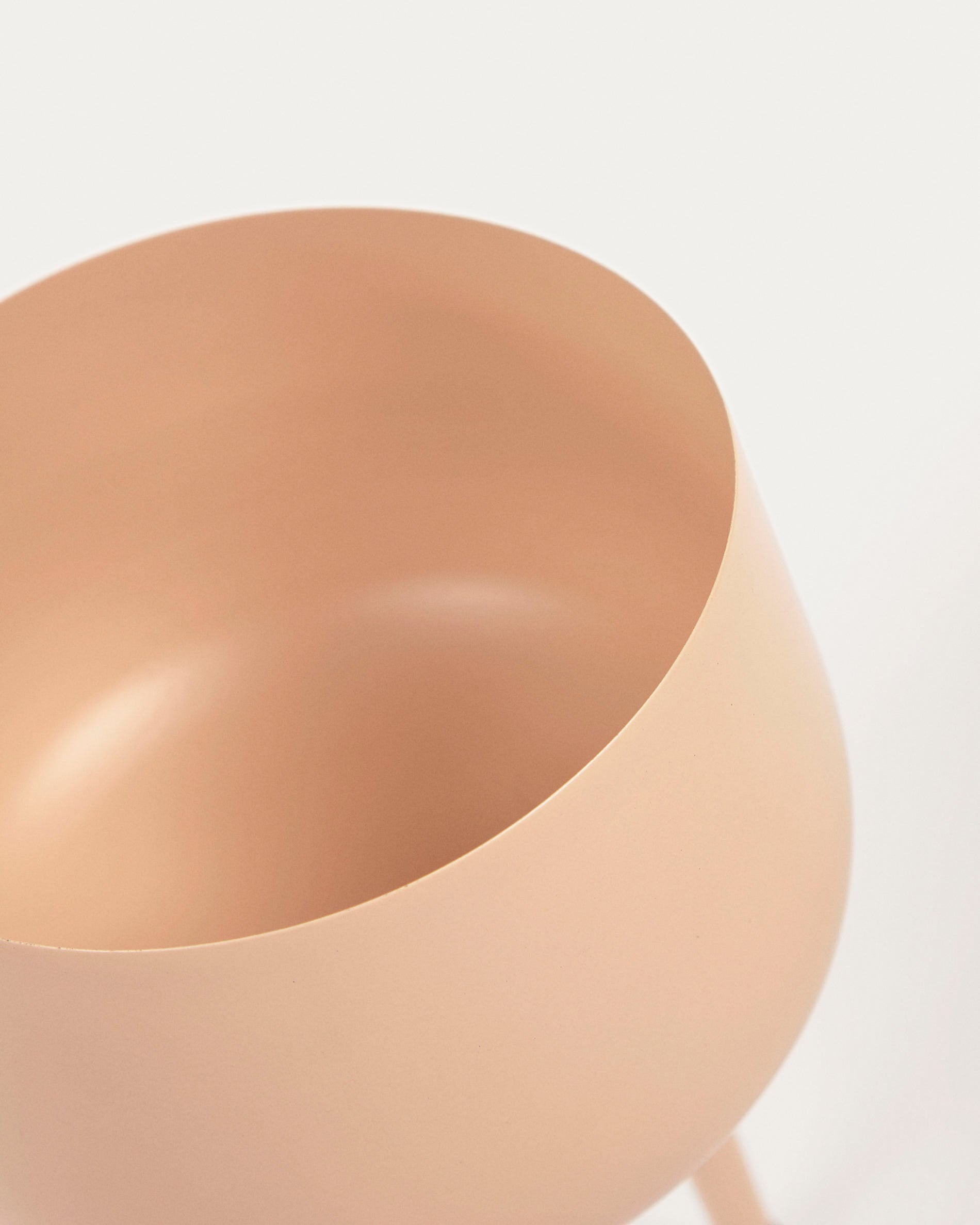 Apia beige metal plant pot stand Ø 15 cm - Detail