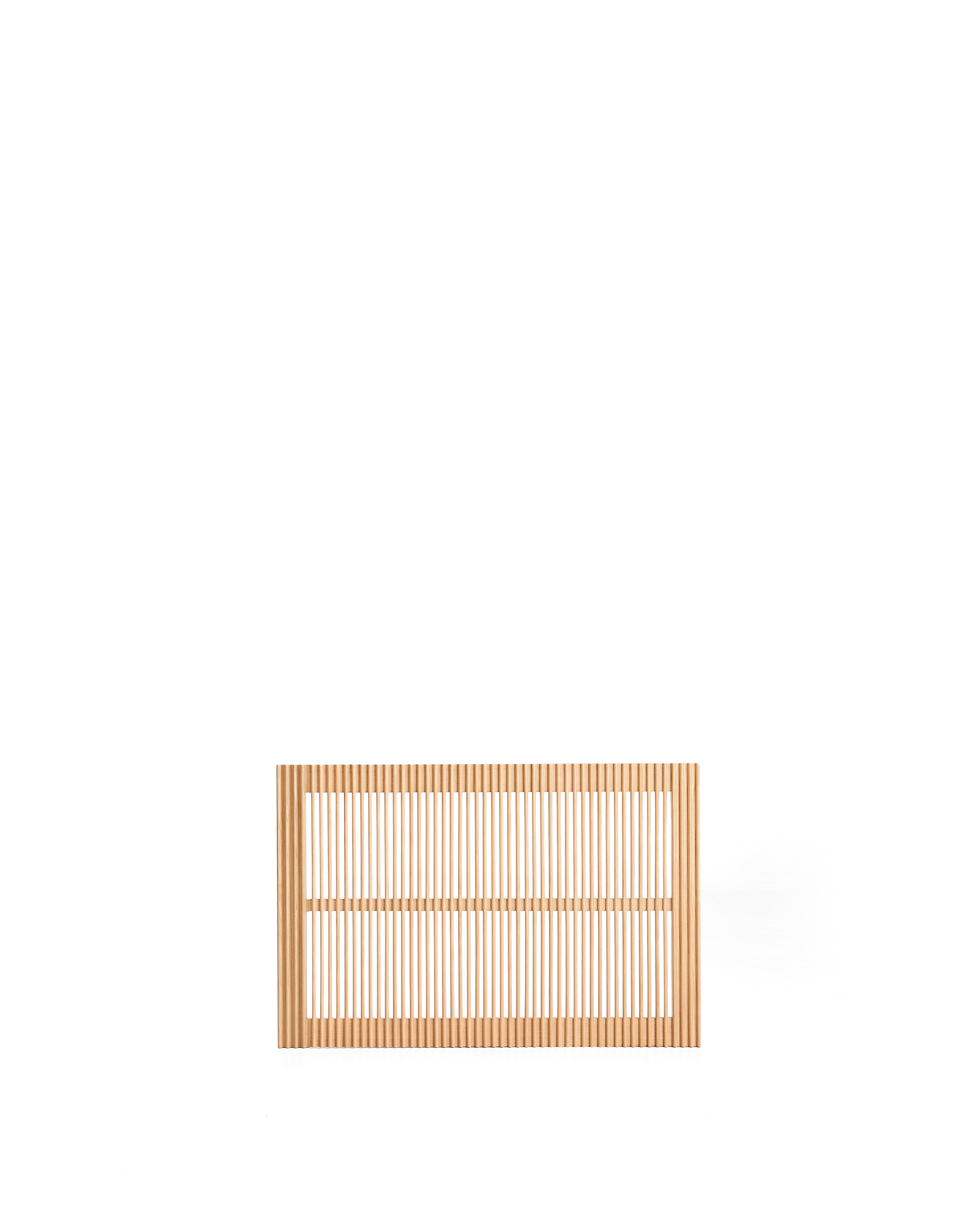 Beyla solid oak wood headboard for 90cm bed FSC 100% - Product Image