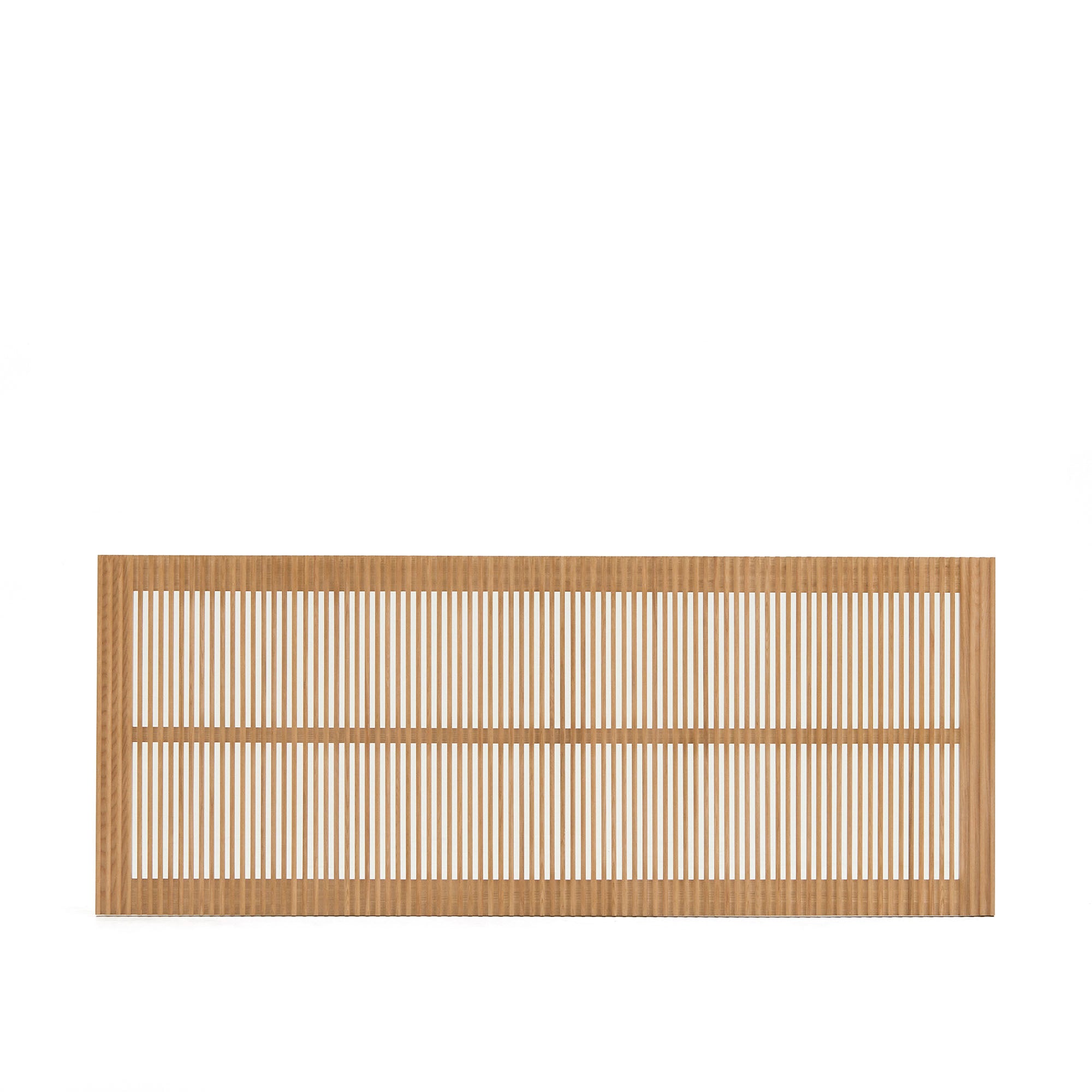 Beyla solid oak wood headboard for bed up to 160 cm FSC 100% - Product Image