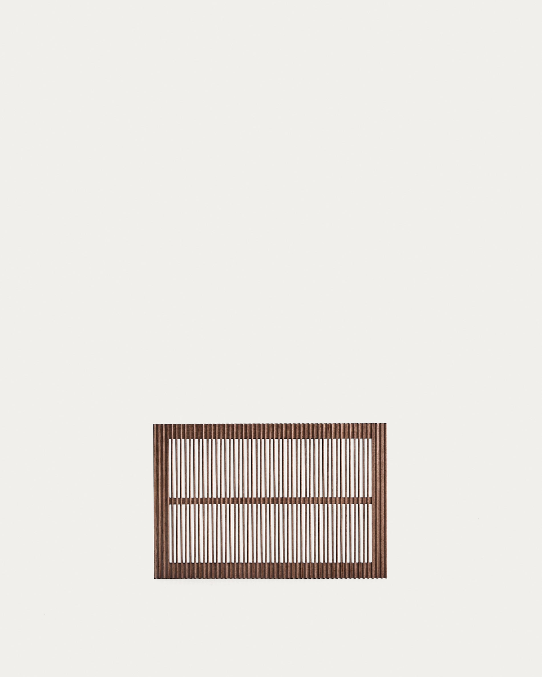 Beyla solid ash wood headboard with walnut finish for 90cm bed FSC 100% - Product View