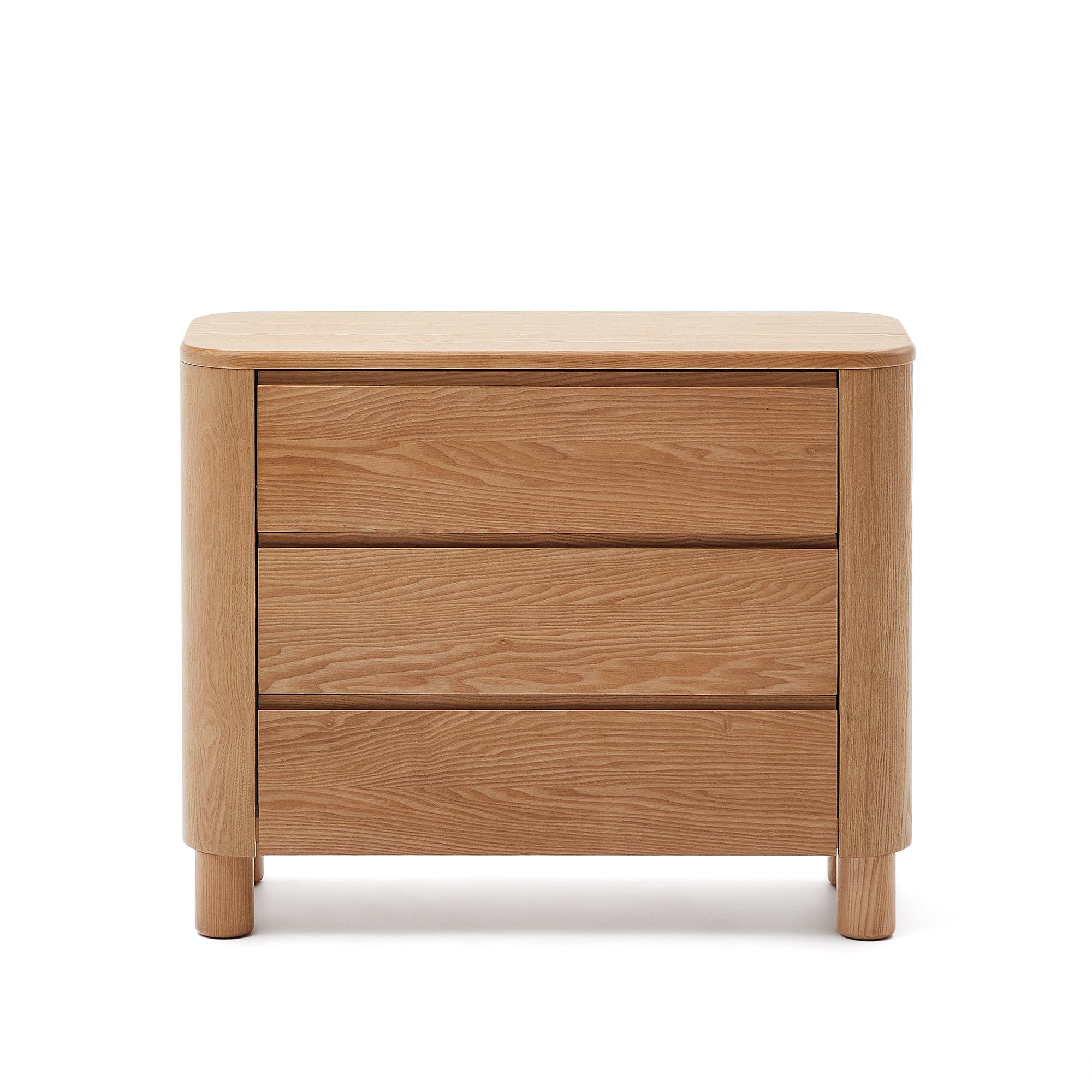 Salaya chest of drawers made of FSC Mix Credit ash plywood 120 x 40 cm