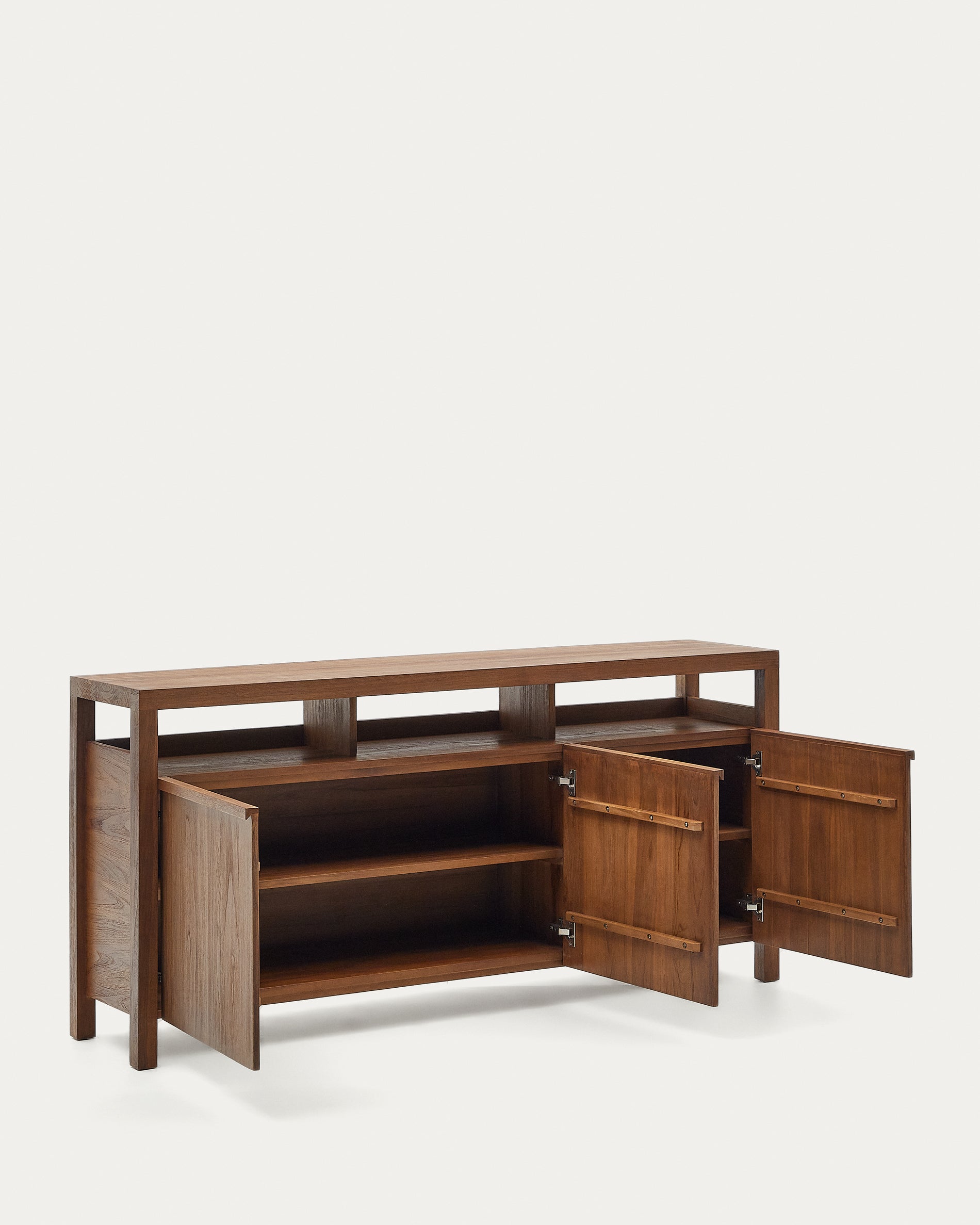 Sashi sideboard in solid teak wood 180 x 85 cm - Product View