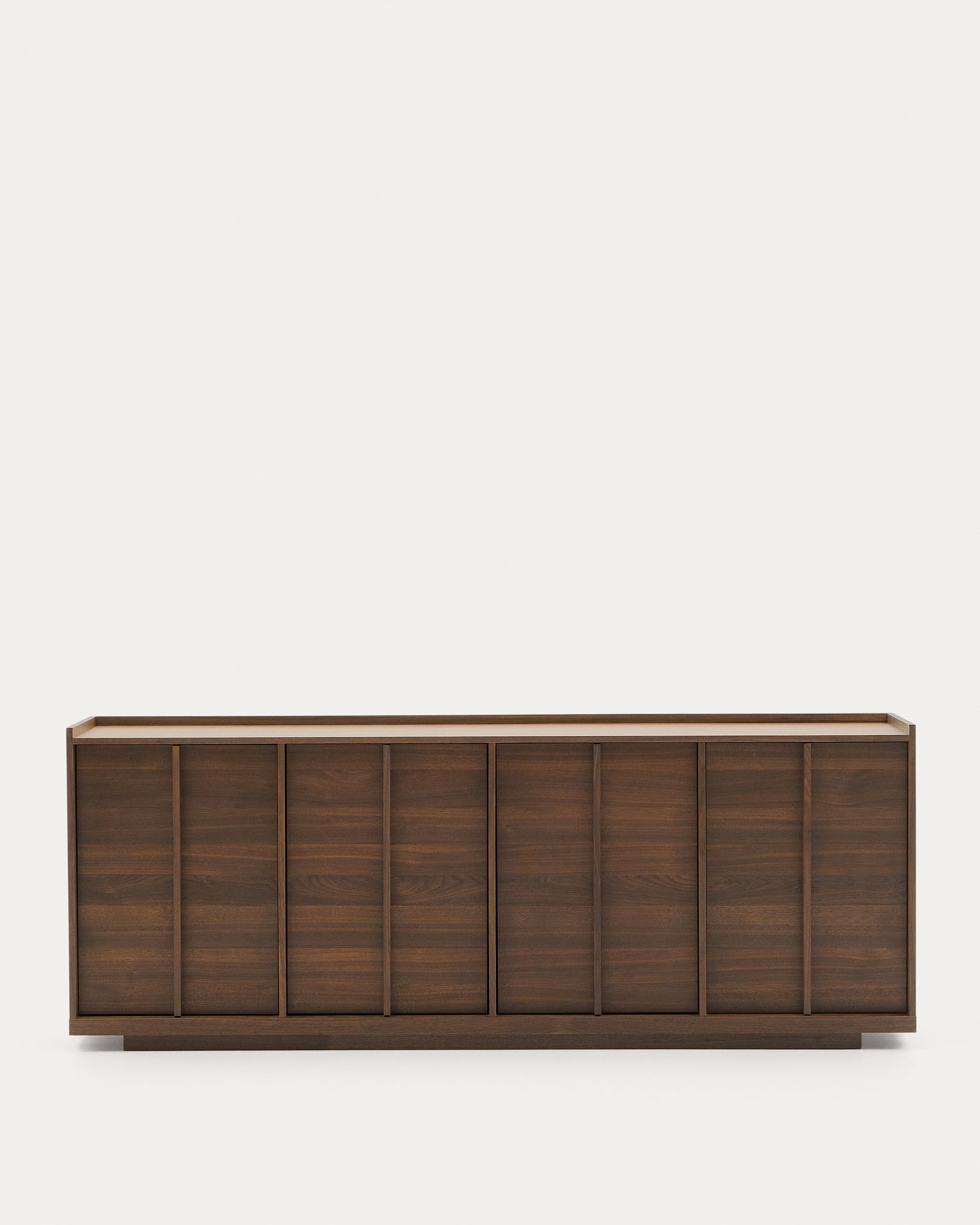 Onix sideboard with a walnut veneer in a dark finish, 200 x 80 cm FSC Mix Credit - Product Image
