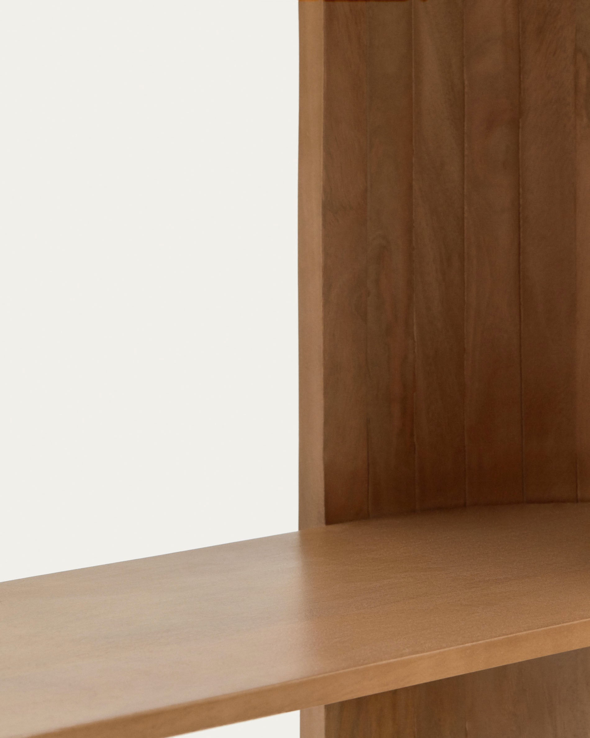 Licia console table with 1 drawer, solid mango wood, 120 x 90 cm - Detail