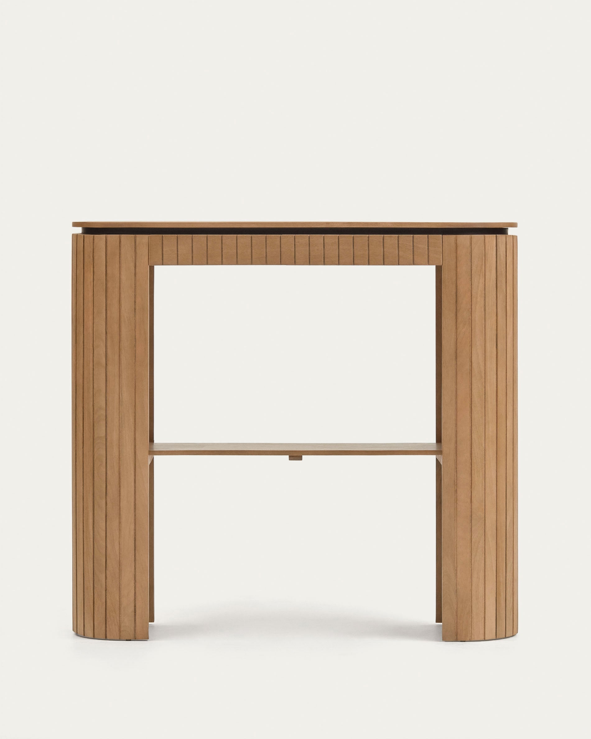 Licia console table with 1 drawer, solid mango wood, 120 x 90 cm - Product View