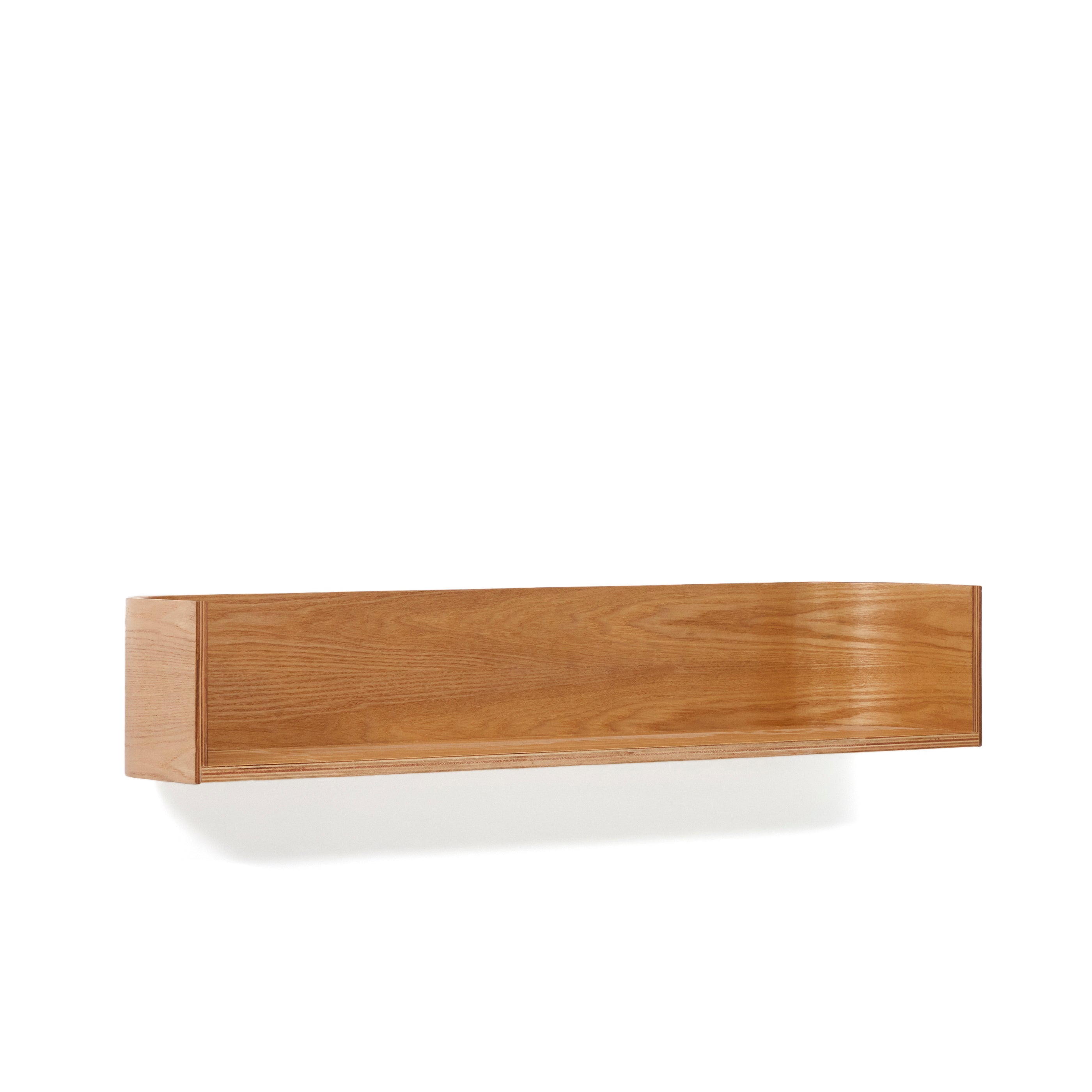 Octavia shelf made of ash plywood FSC Mix Credit 90 x 20 cm - Product Image