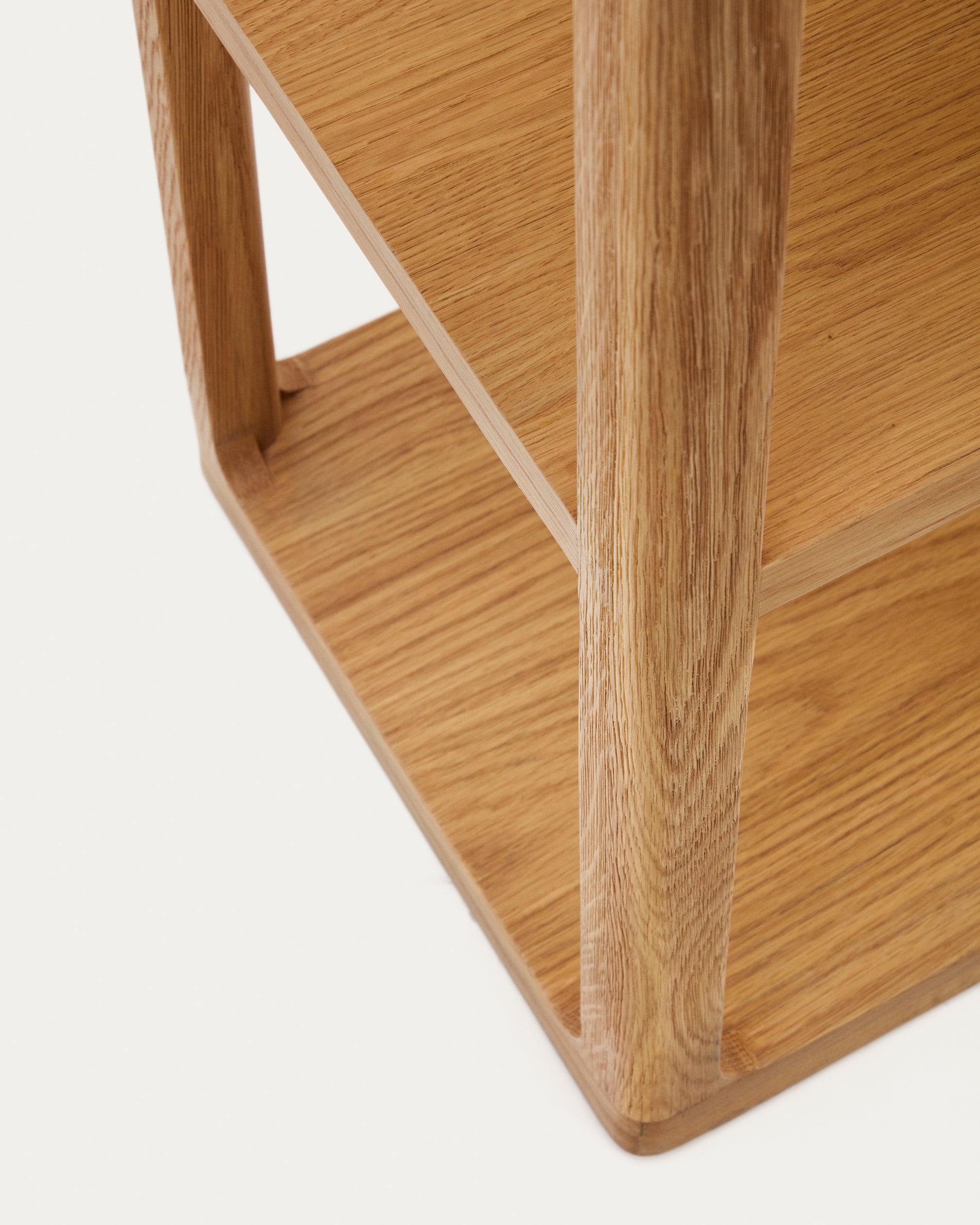 Maymai shelf with solid oak structure 60 x 193 cm - Detail