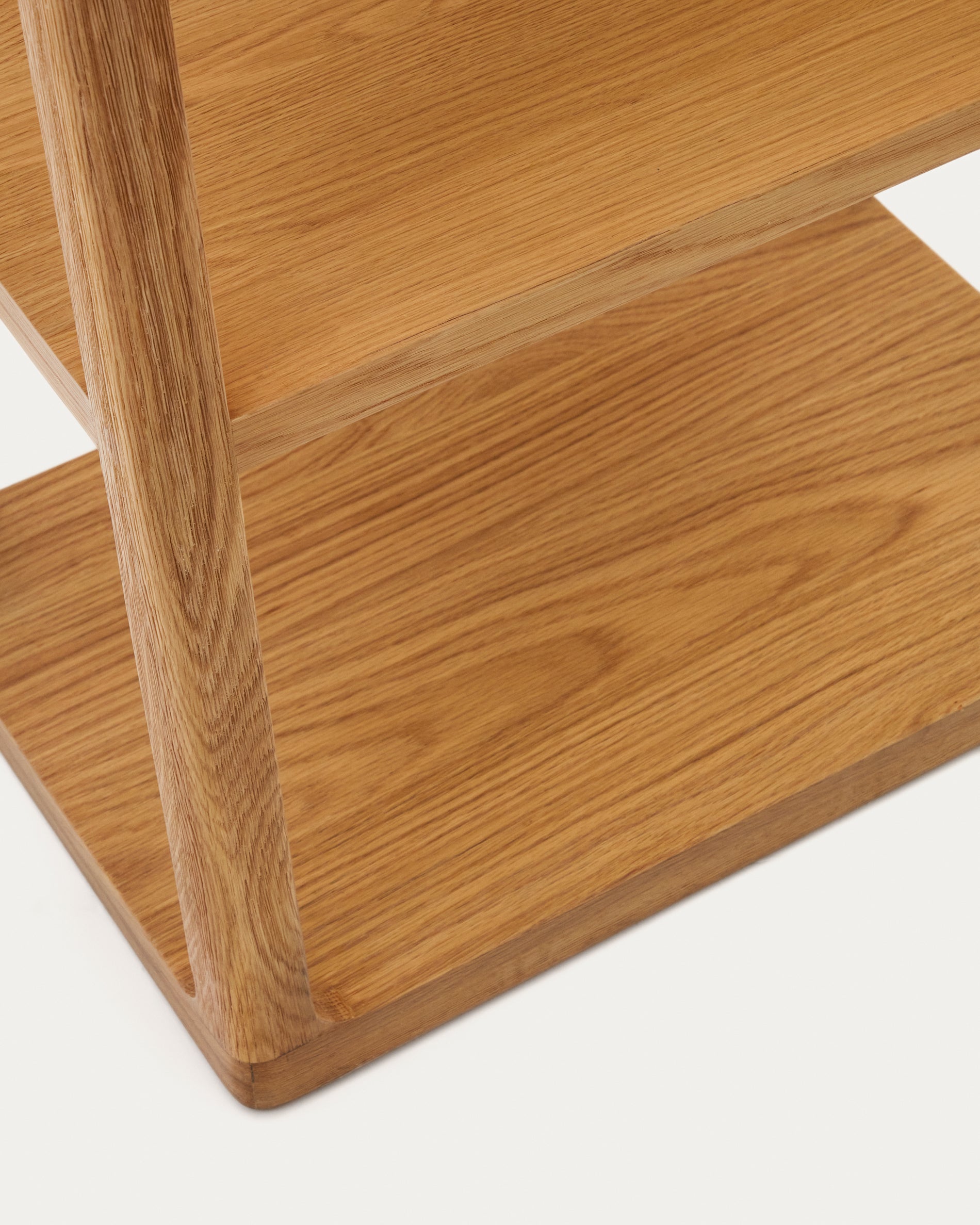 Maymai shelf with solid oak structure 60 x 193 cm - Detail