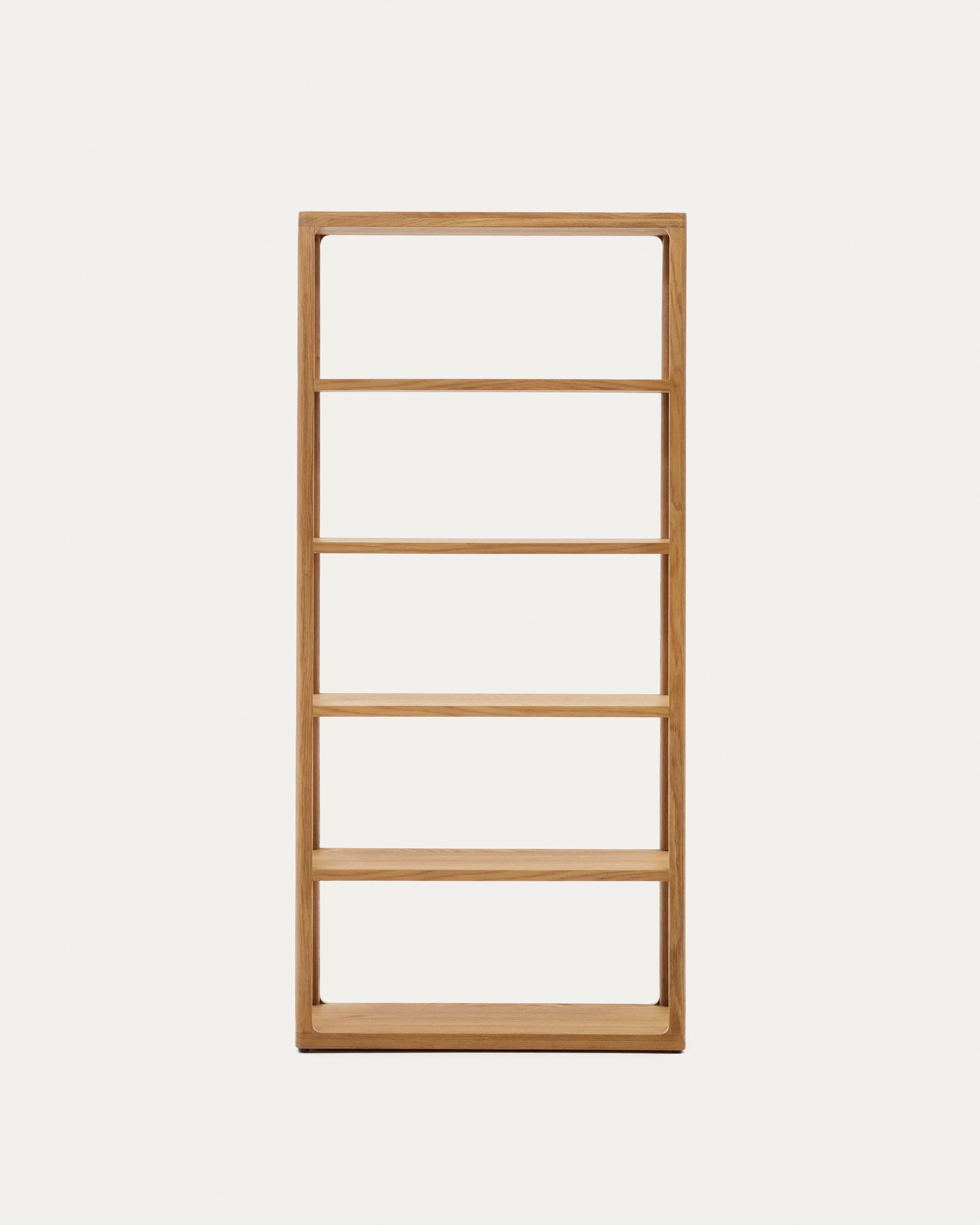 Maymai shelf with solid oak structure 90 x 193 cm - Product View