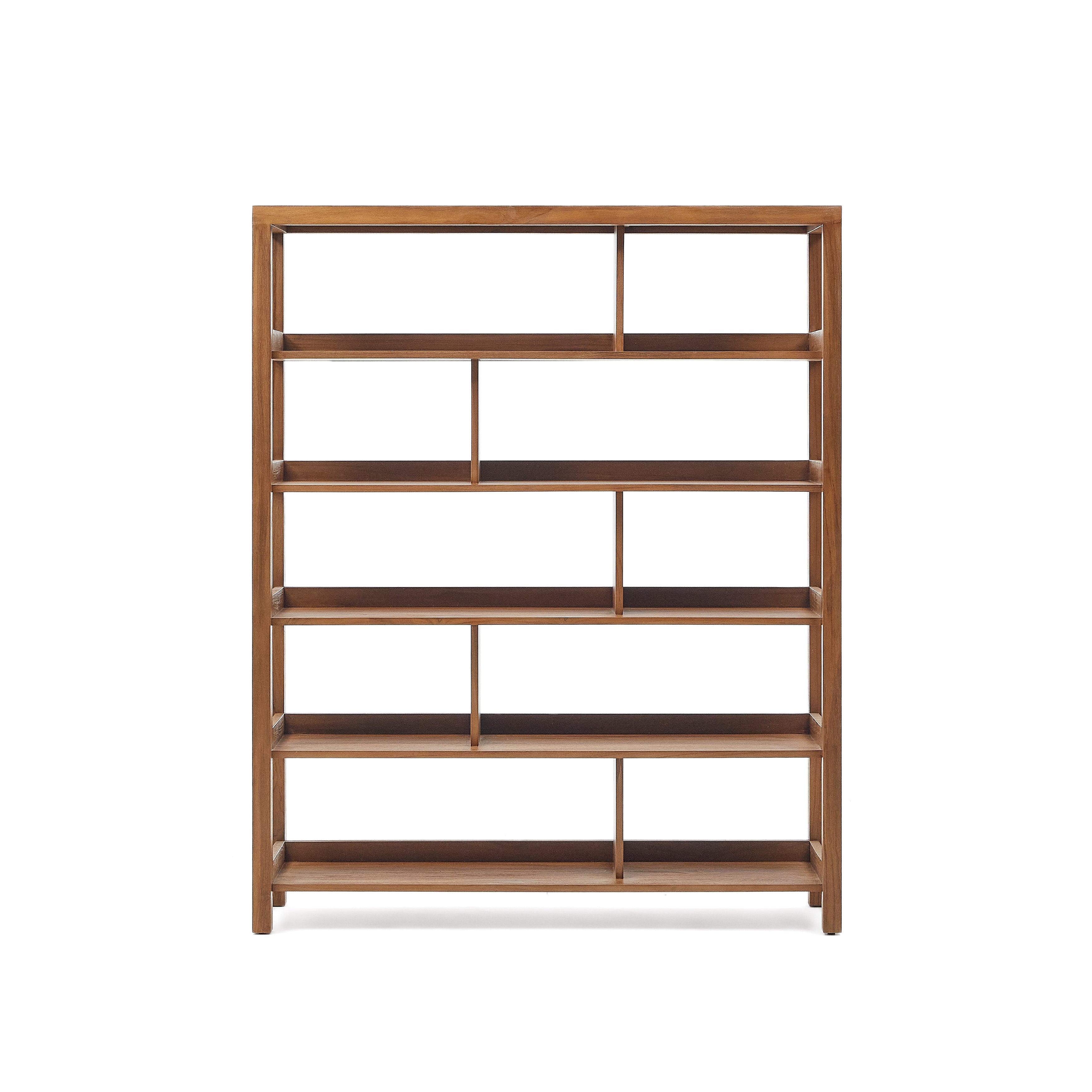 Sashi shelving unit made in solid teak wood 150 x 185 cm - Product Image