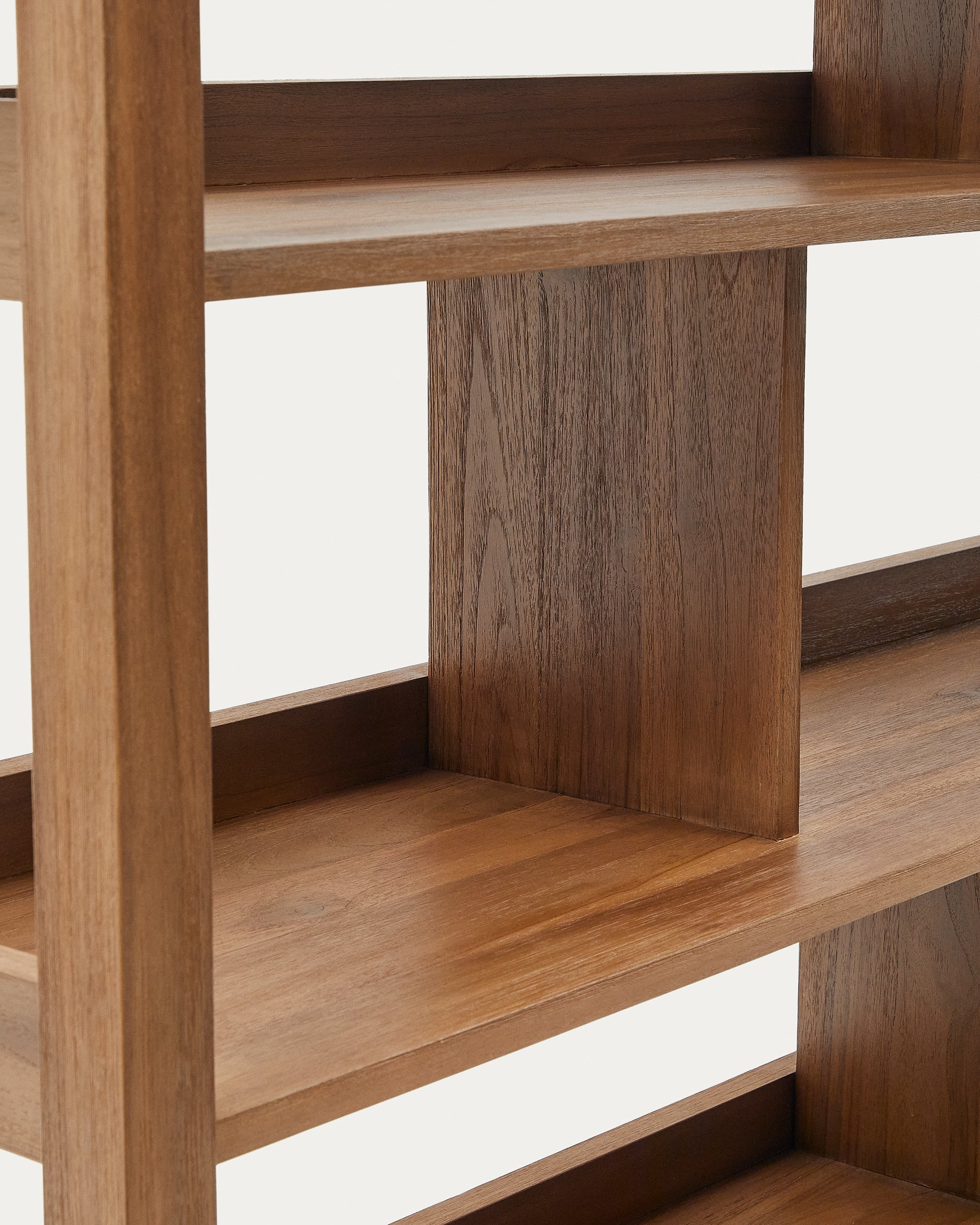 Sashi shelf system, made of solid teak wood, 150 x 185 cm