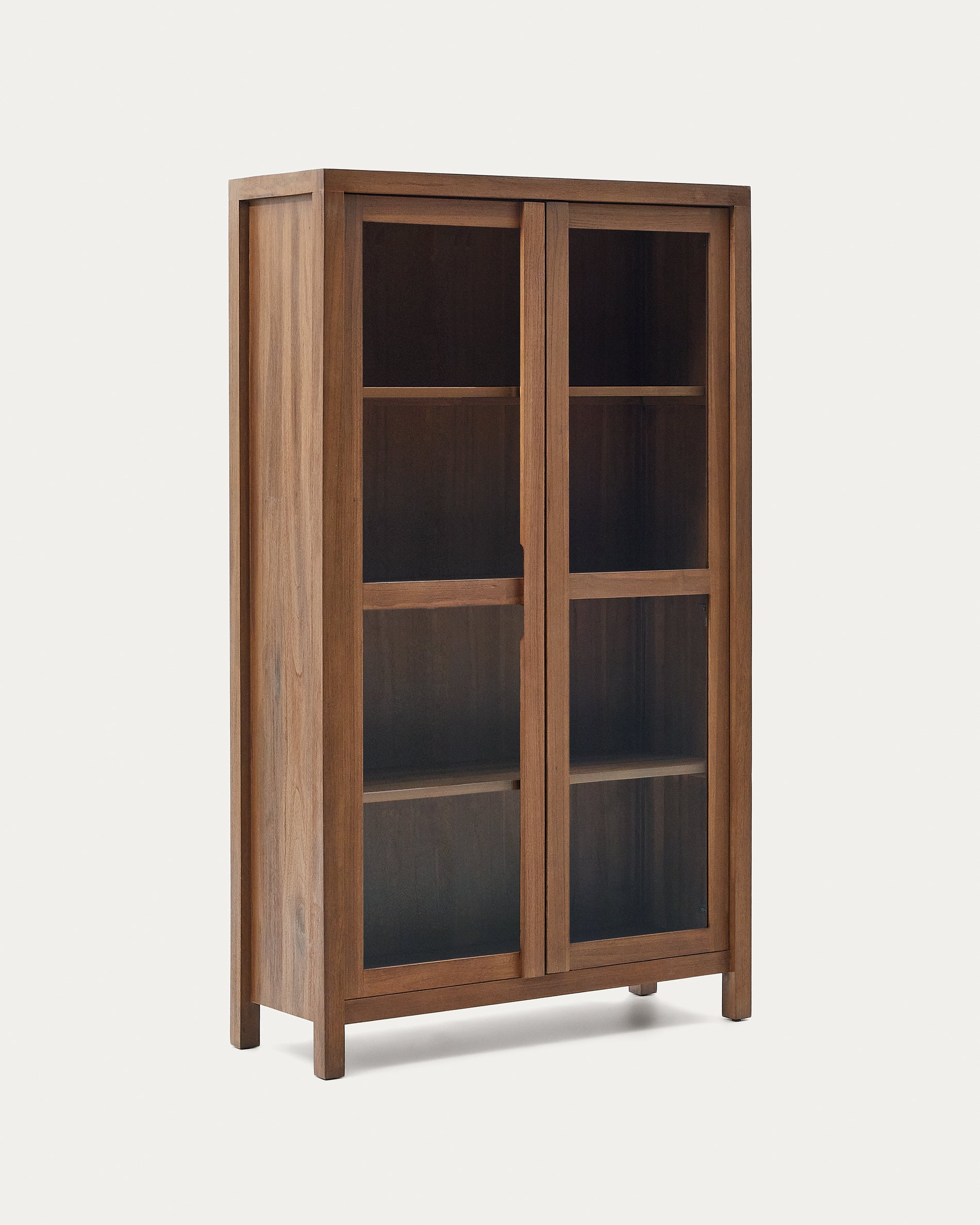 Sashi cabinet made in solid teak wood 110 x 185 cm - Product View