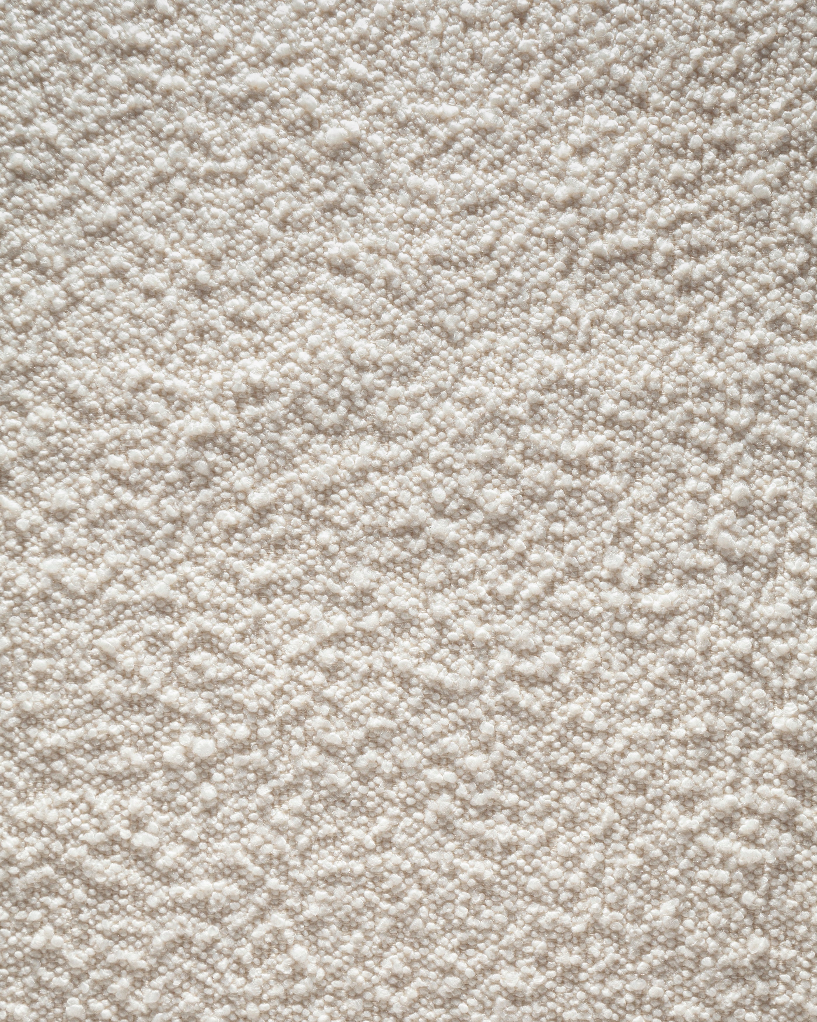 Ascot white fleece fabric sample, 10 x 15 cm - Product View