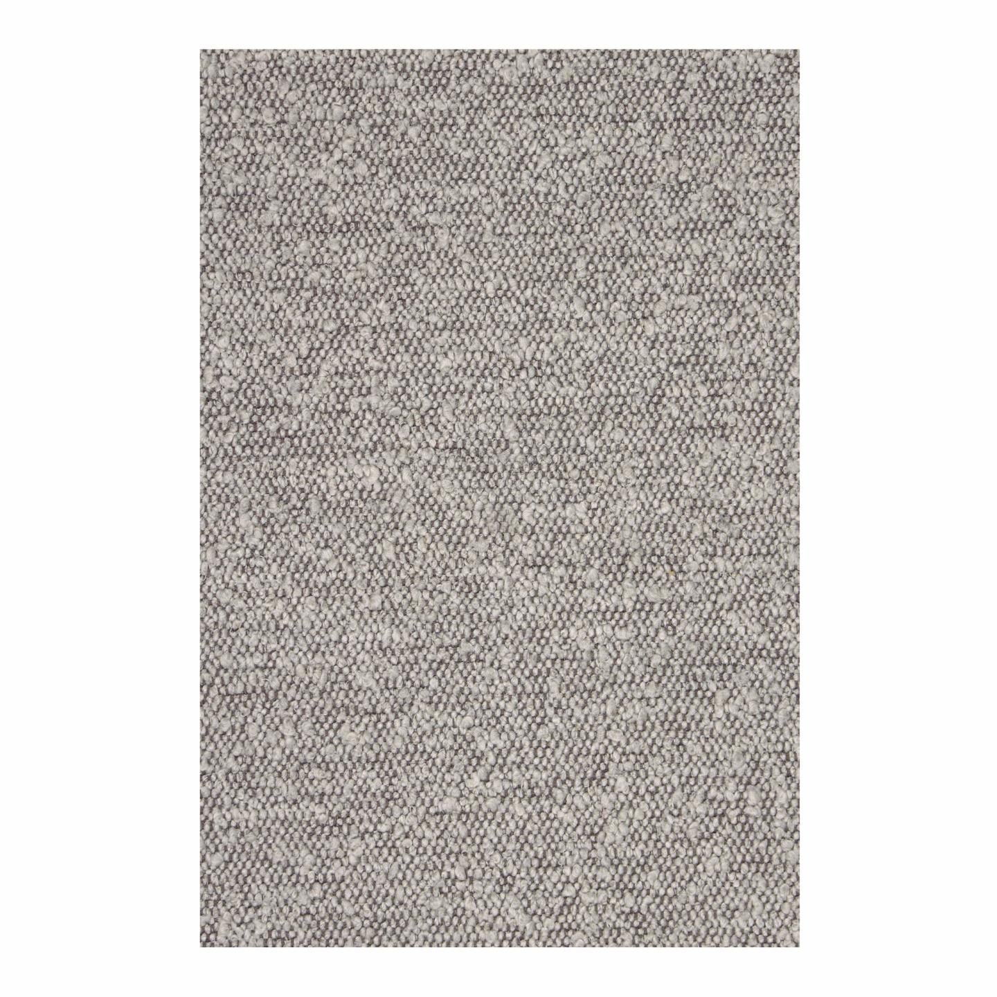 Ascot grey fleece fabric sample, 10 x 15 cm - Product Image