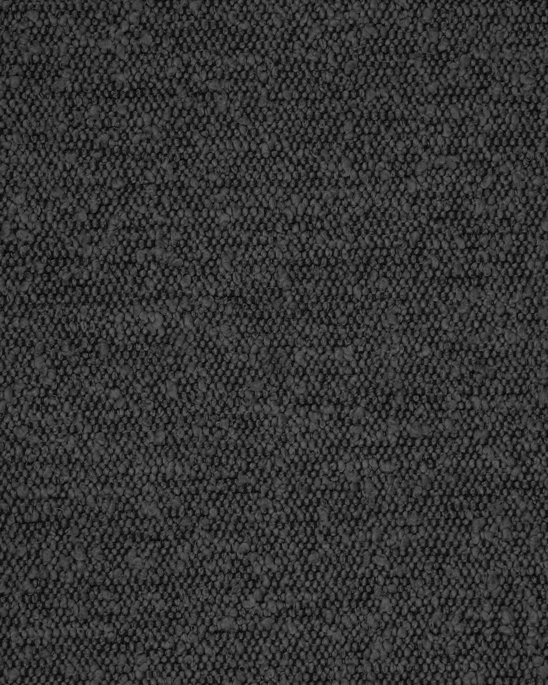 Ascot black fleece fabric sample, 10 x 15 cm - Product View