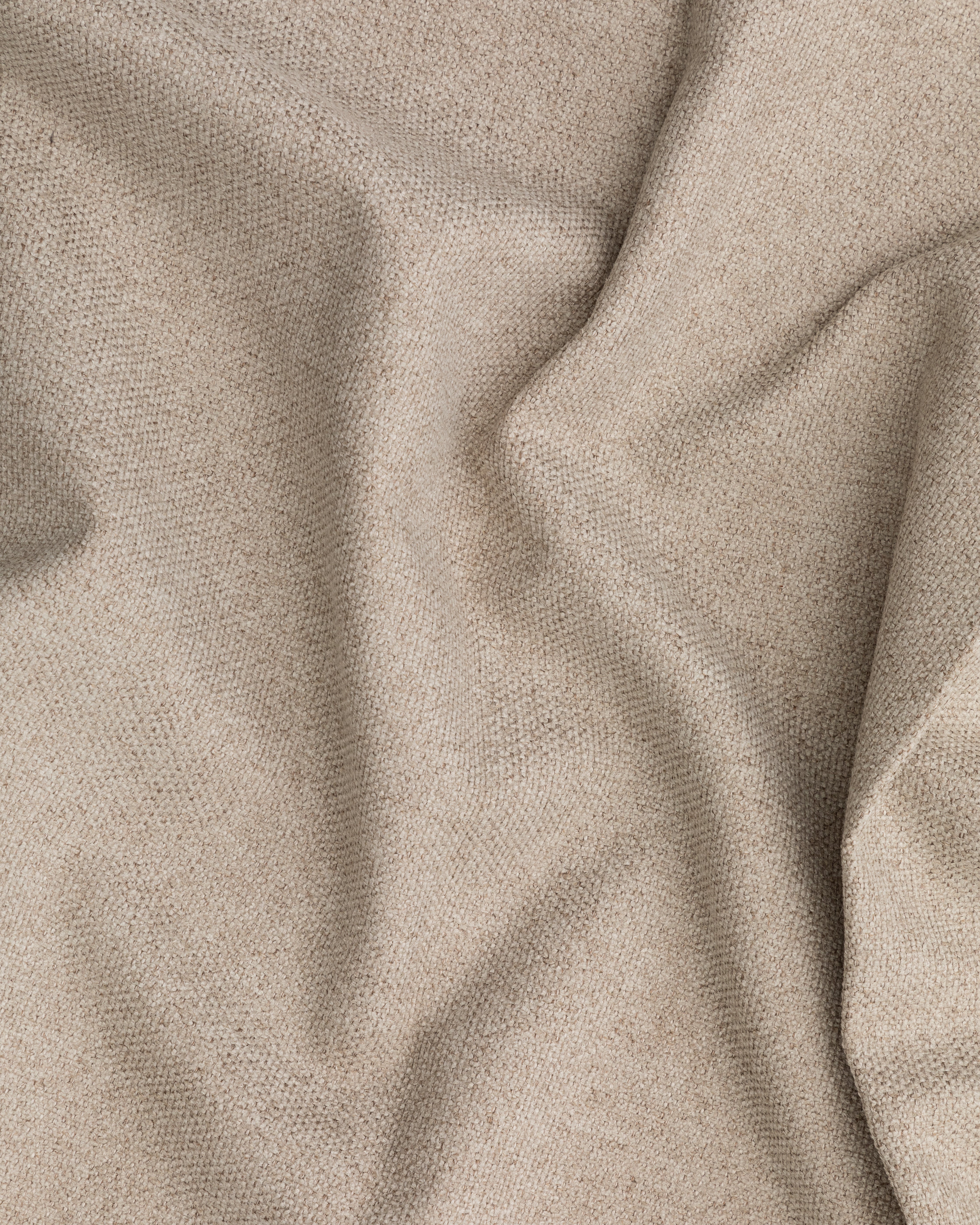 Brooklyn Beige Fabric Swatch 10 x 15 cm - Detail