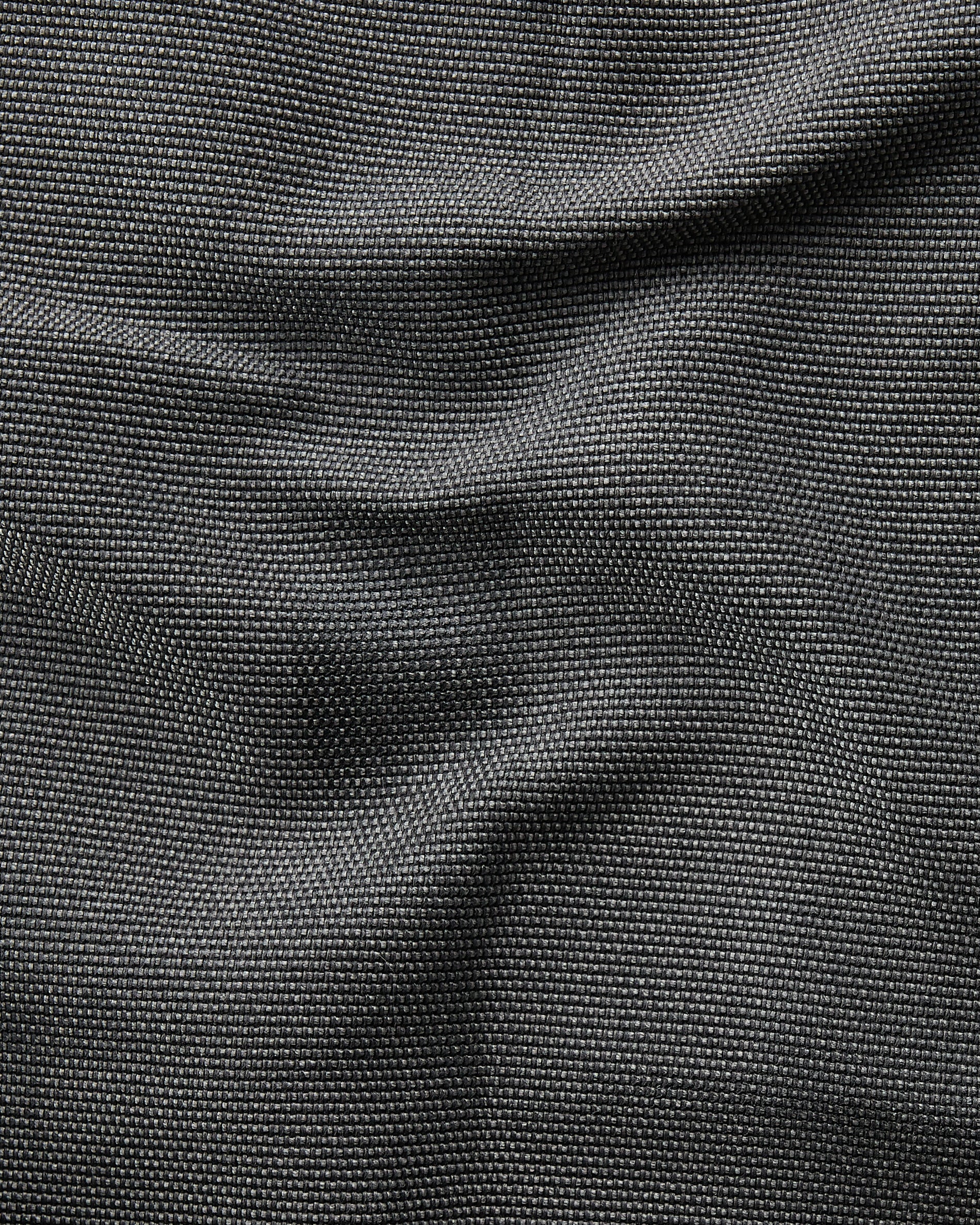 Strada dark grey fabric sample - Detail