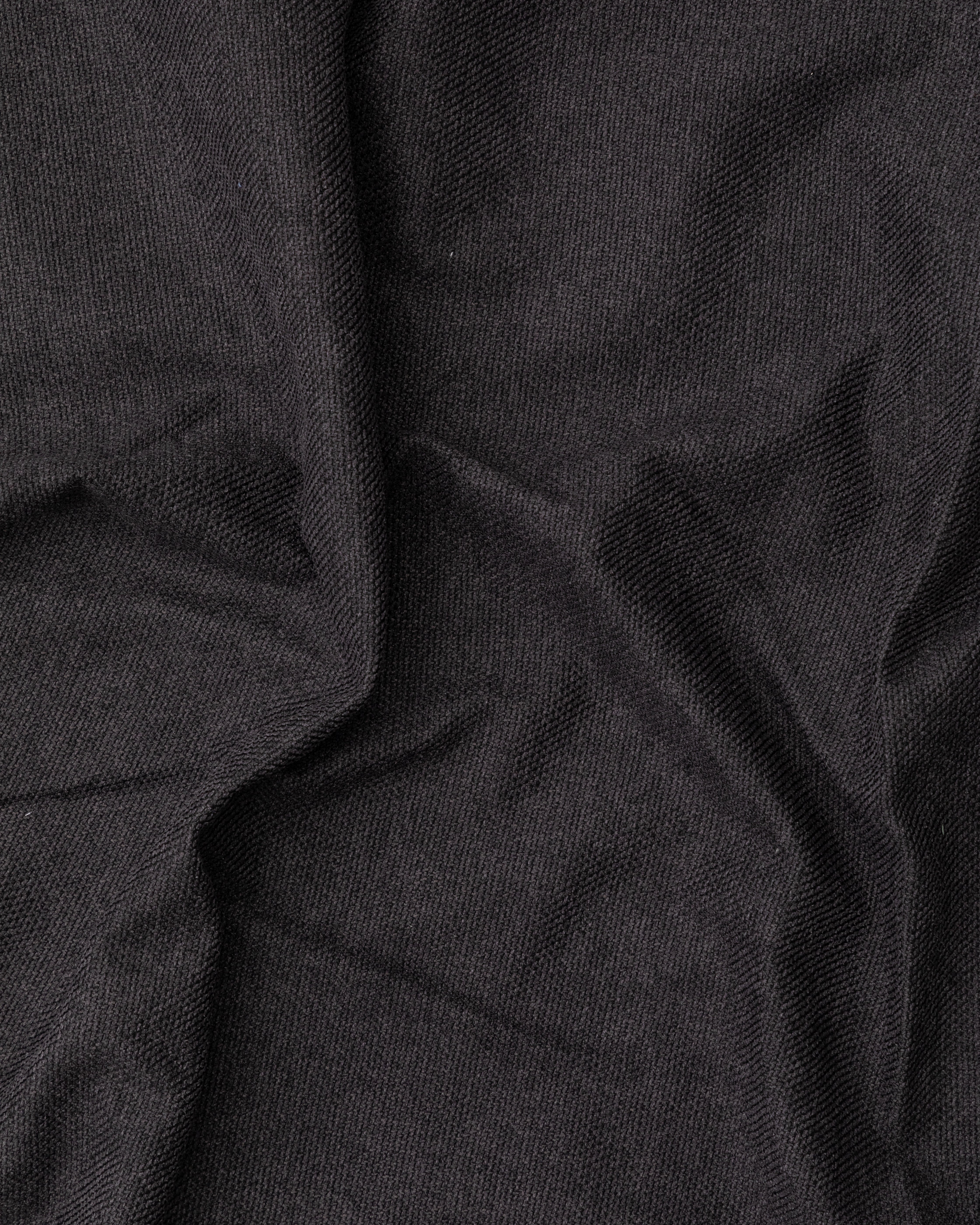 Austin Black Fabric Swatch 10 x 15 cm - Detail
