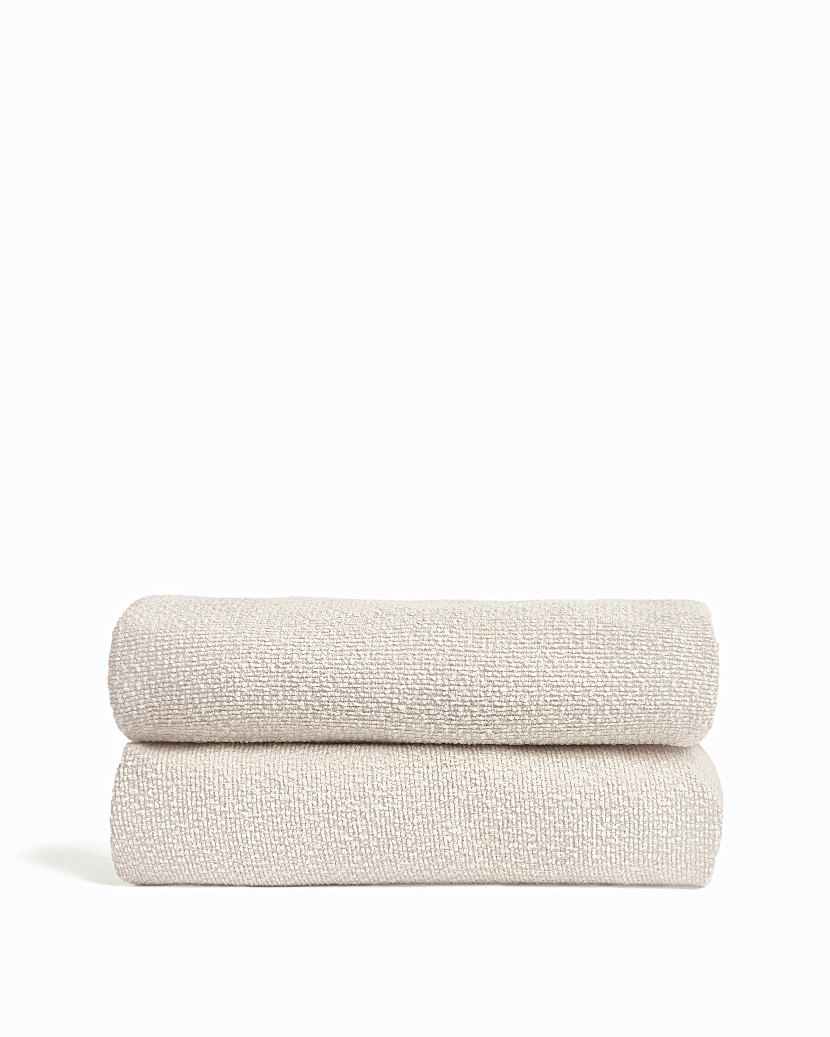 Martina bed cover in ecru chenille for mattress 90 x 200cm - Product Image
