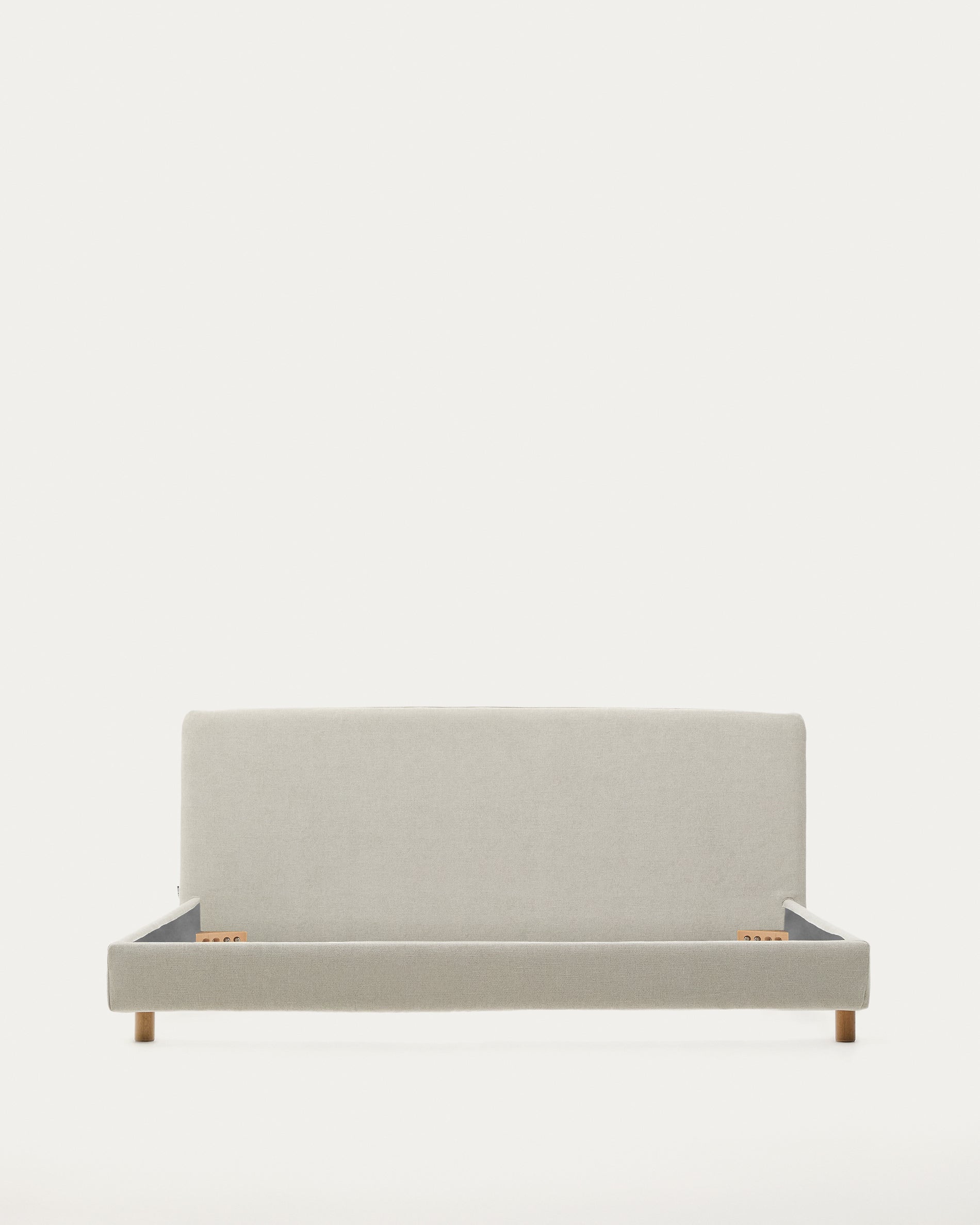 Pearl chenille cover for the Valma bed for a 180 x 200 cm mattress - Product View