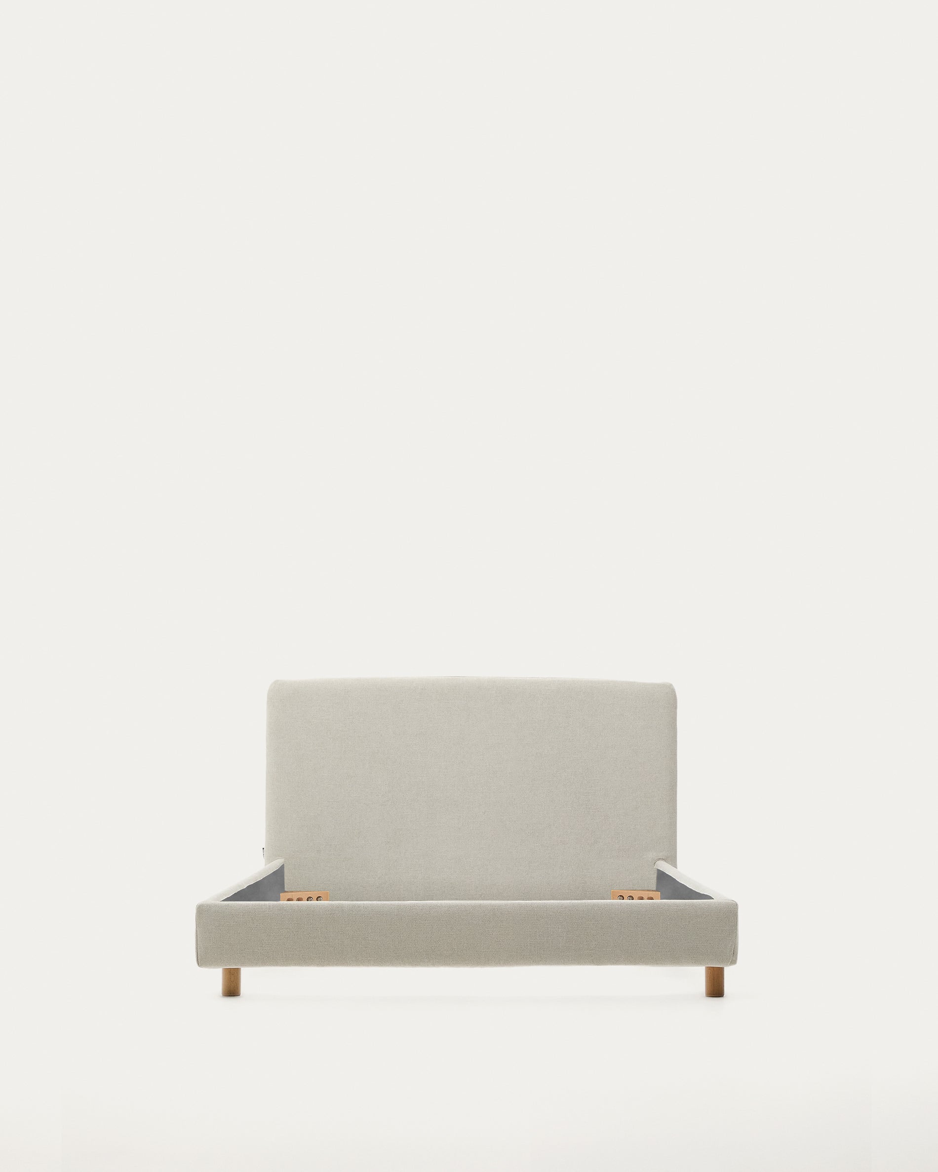 Pearl chenille cover for the Valma bed for a 90 x 200 cm mattress - Product View