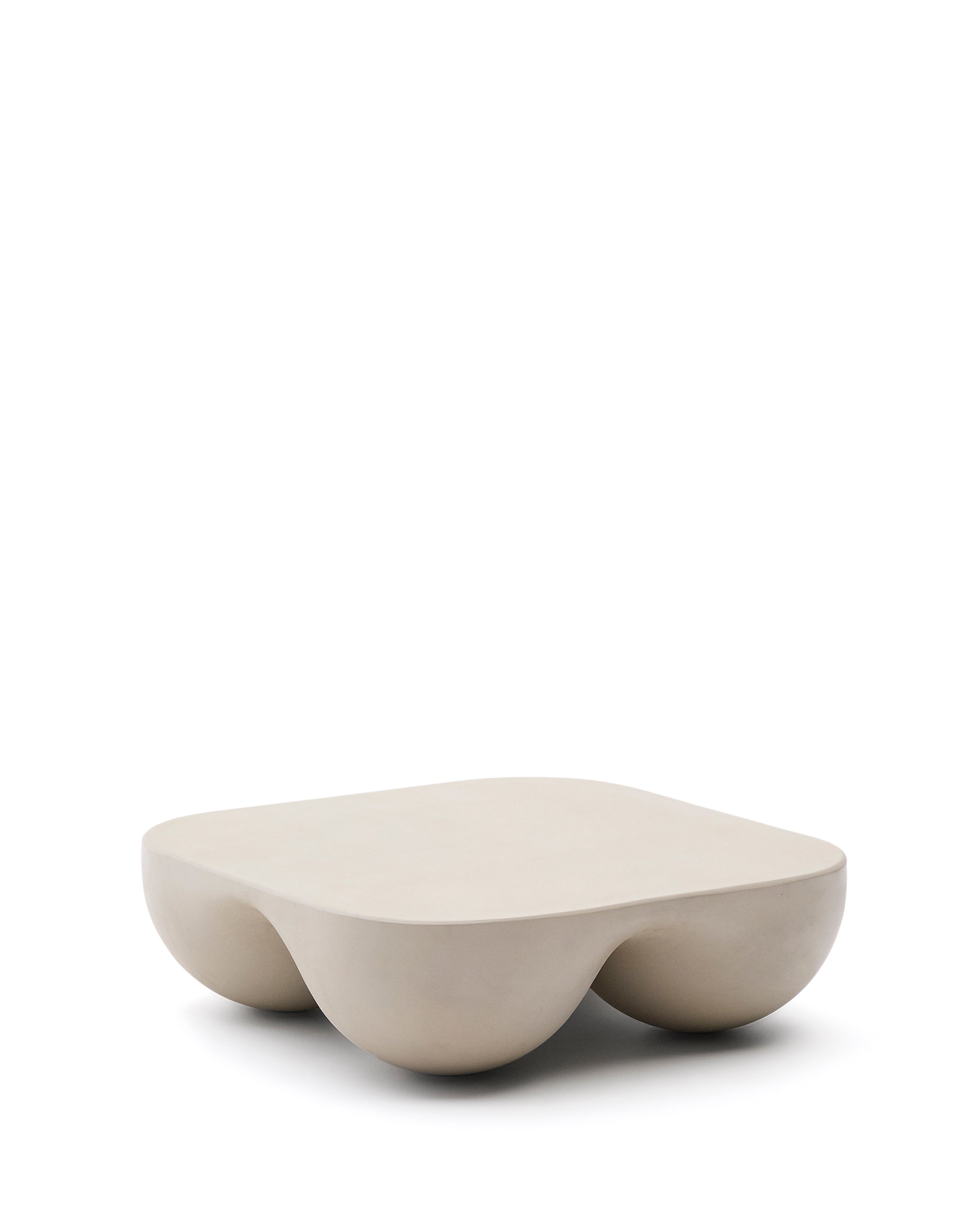 Colba polystone coffee table 100 x 100cm - Product Image