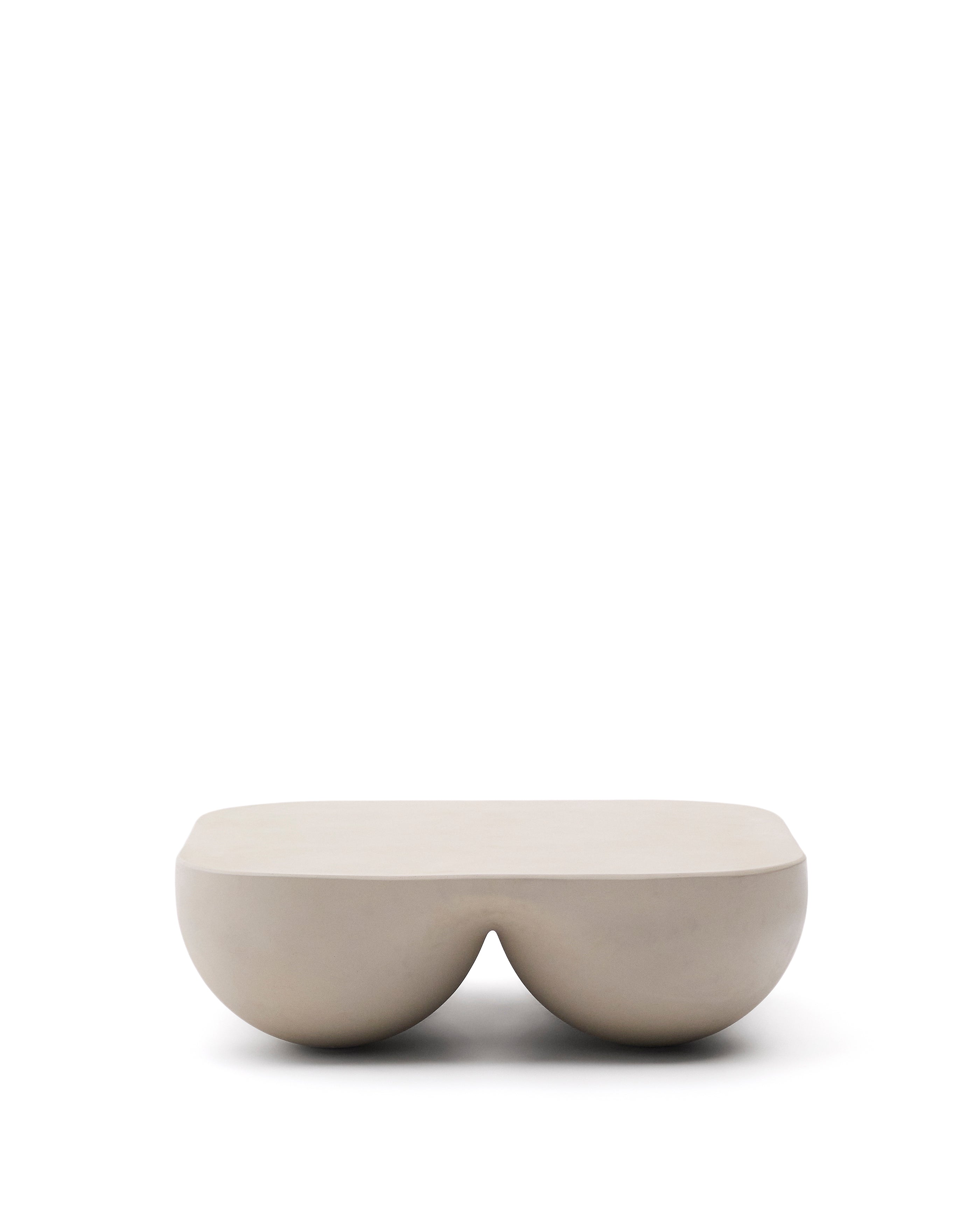 Colba polystone coffee table 100 x 100cm - Product Image