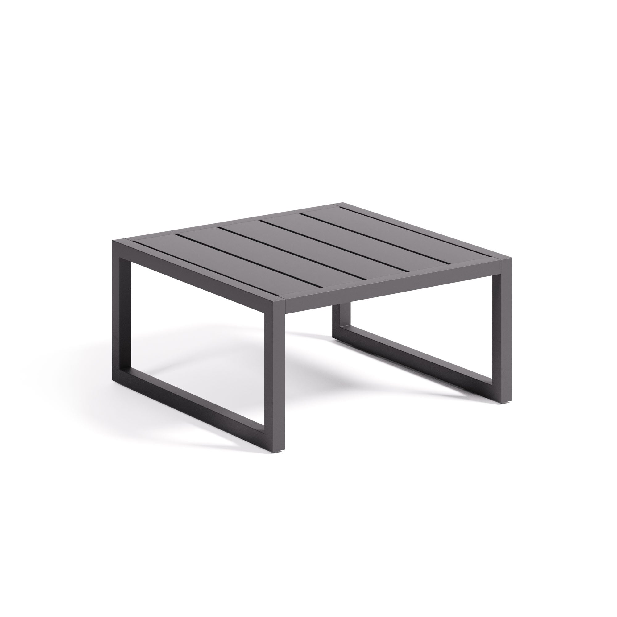 Comova 100% outdoor side table made from black aluminium, 60 x 60 cm - Product Image