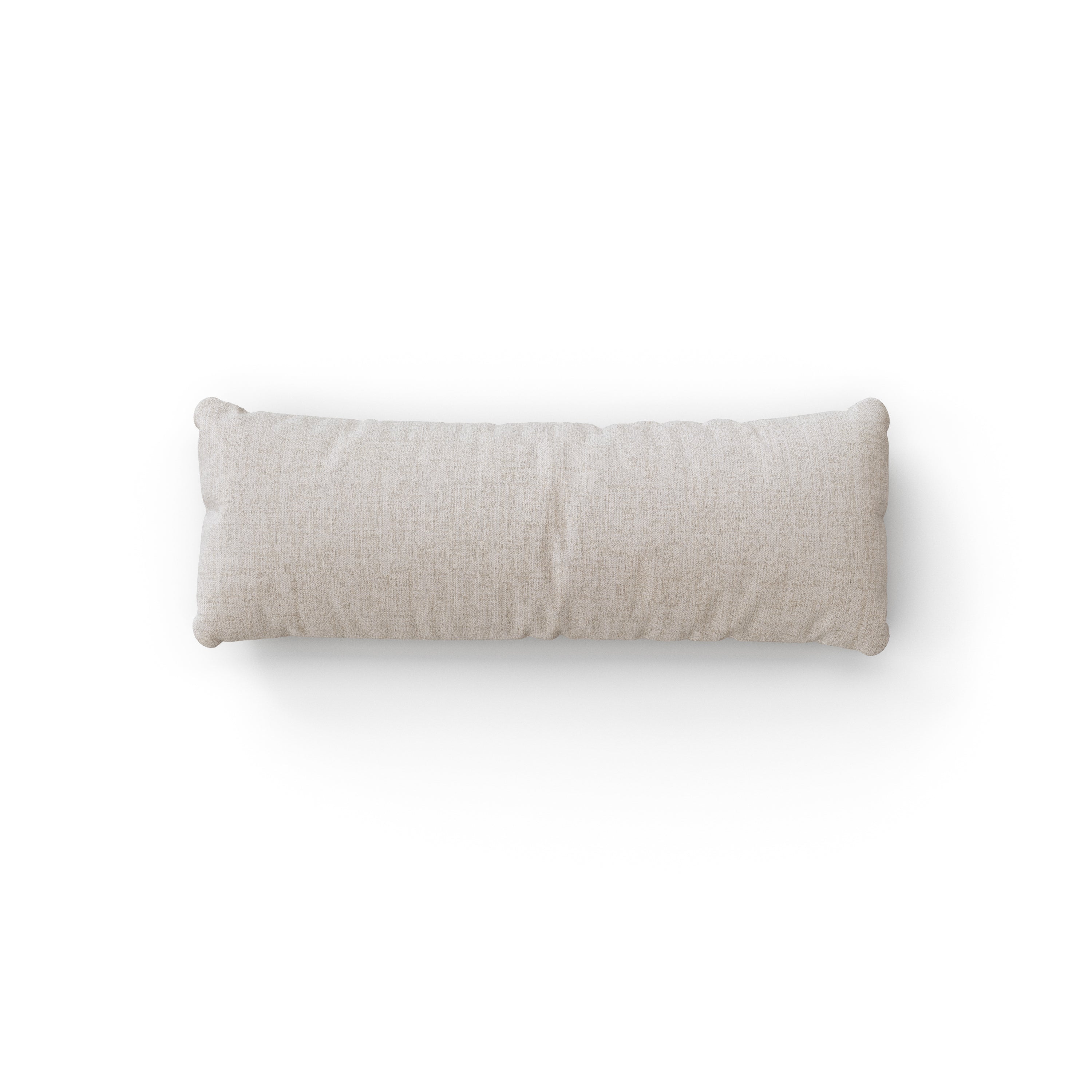 Sorells kidney cushion in beige 75 x 28 cm - Product Image