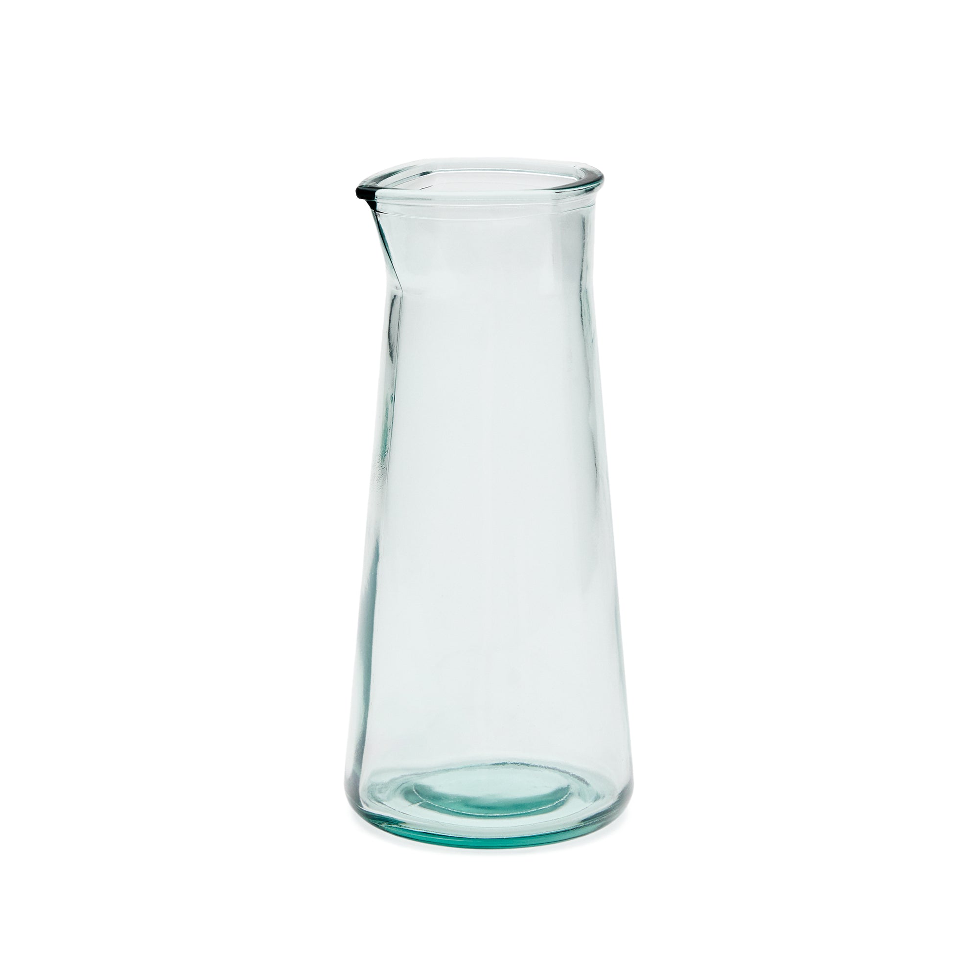 Izai transparent recycled glass jug - Product Image