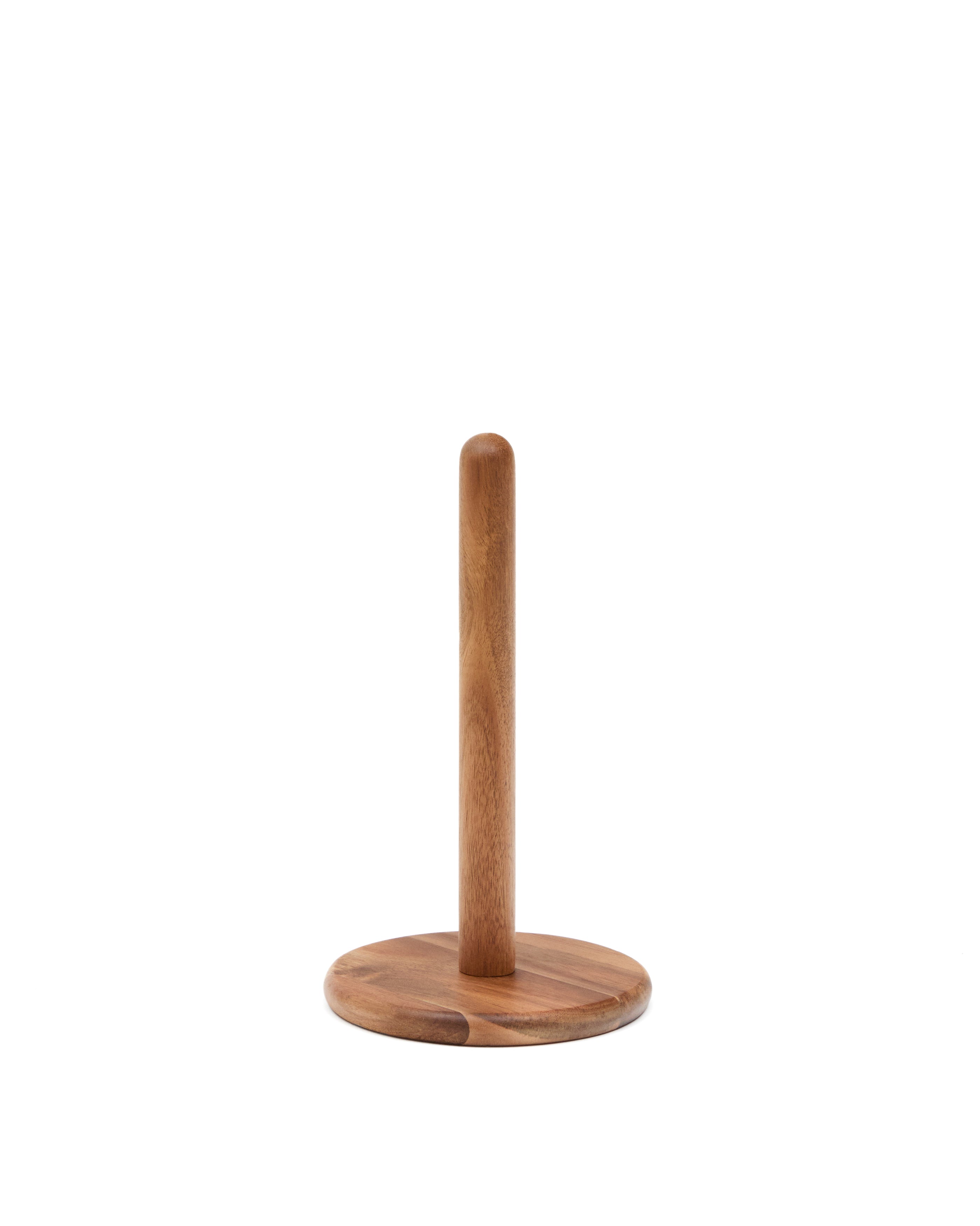 Nukha kitchen roll holder in FSC 100% acacia wood - Product Image